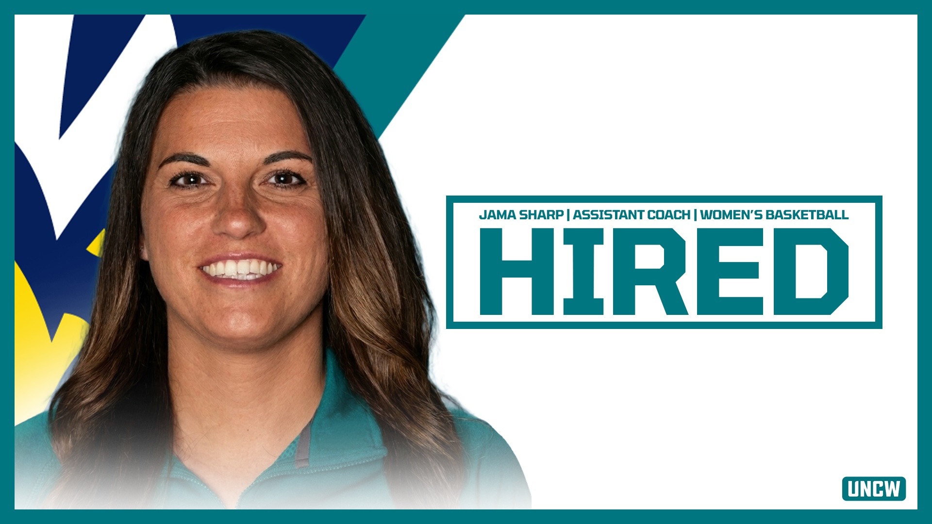 Jama Sharp Hired as New Assistant Coach