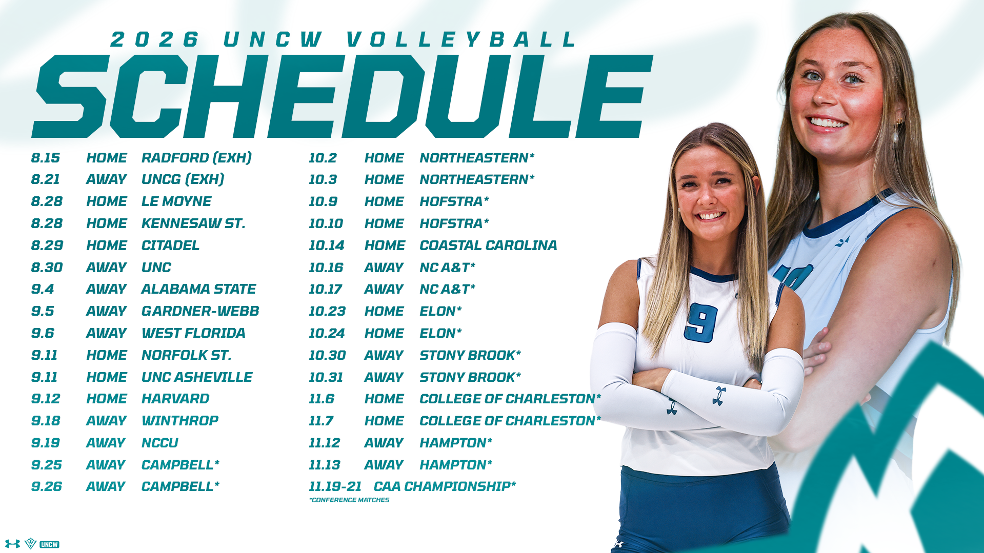 2026 VB Schedule announcement