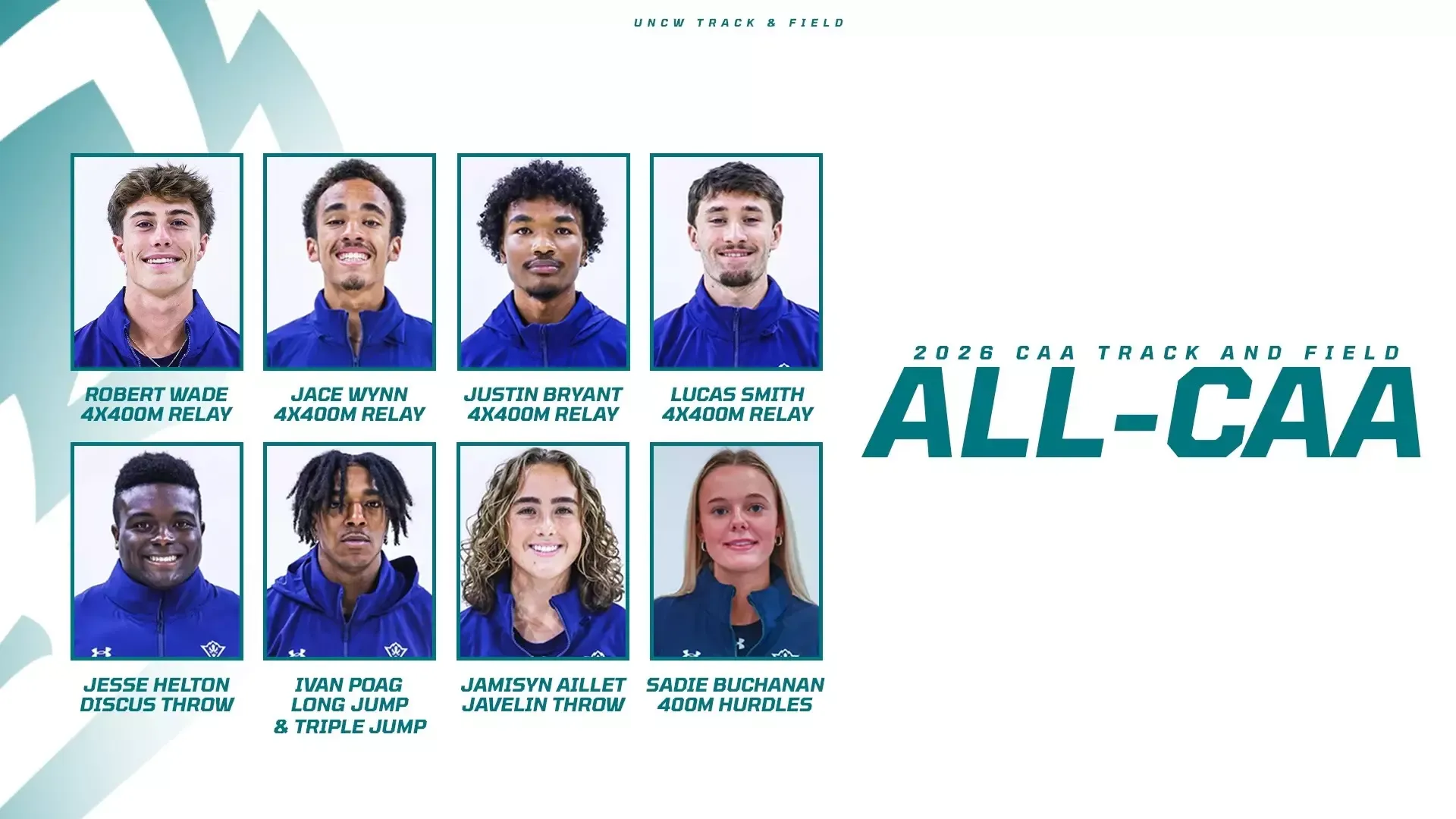 2026 Track&Field All-CAA team
