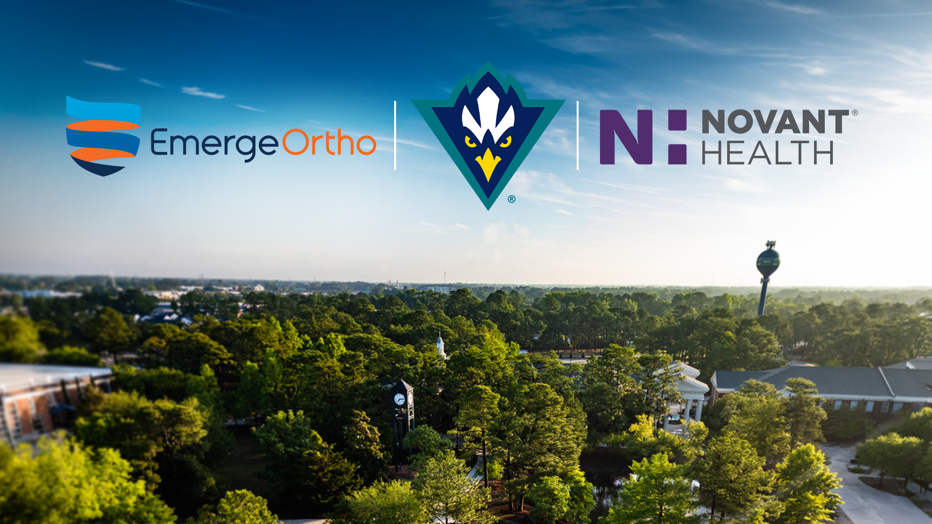 UNCW Athletics, Novant Health and EmergeOrtho Forge Landmark Partnership