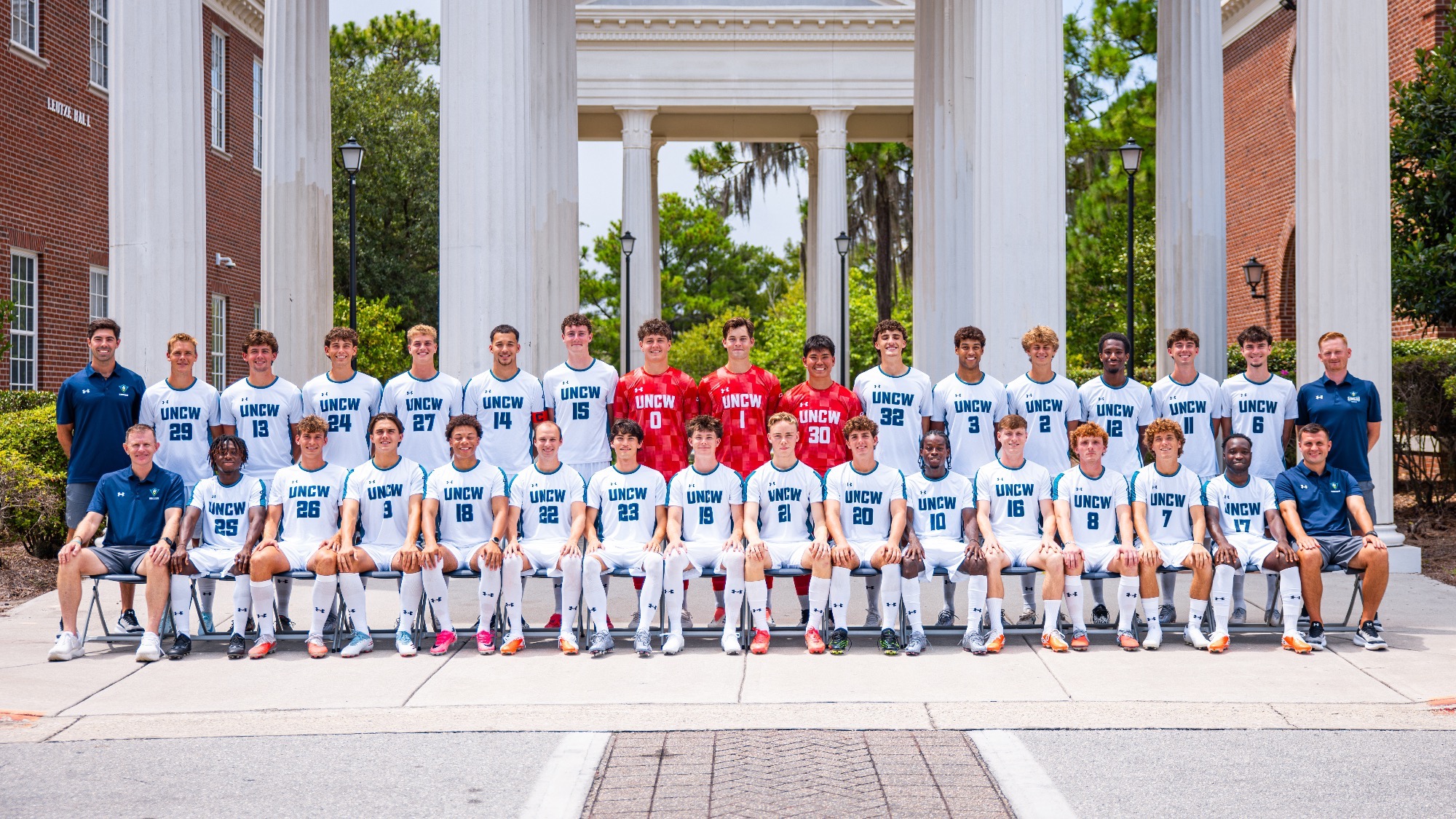 2026 UNCW Men's Soccer Team Photo