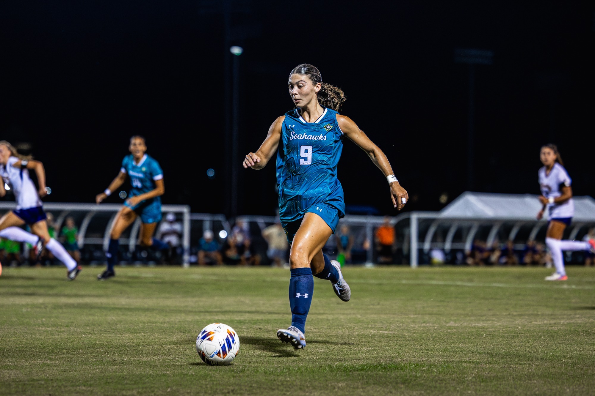 Hailey Longwell Attacking Against ECU