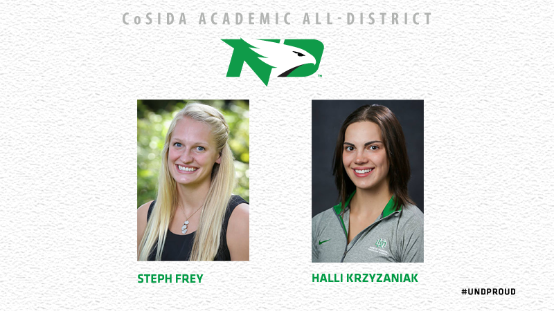 Frey, Krzyzaniak earn CoSIDA Academic honors