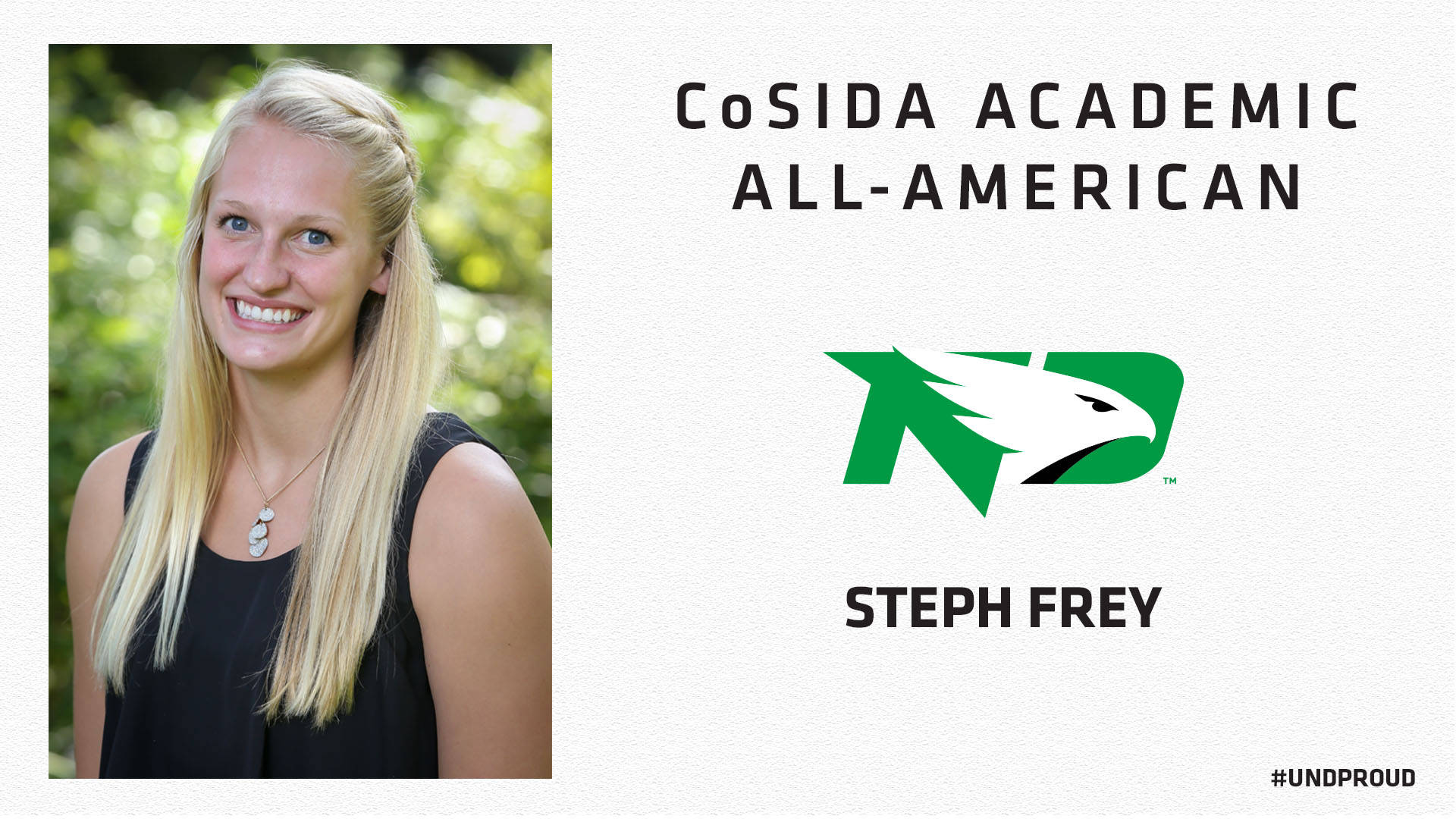 Standout swimmer Frey nabs national academic award