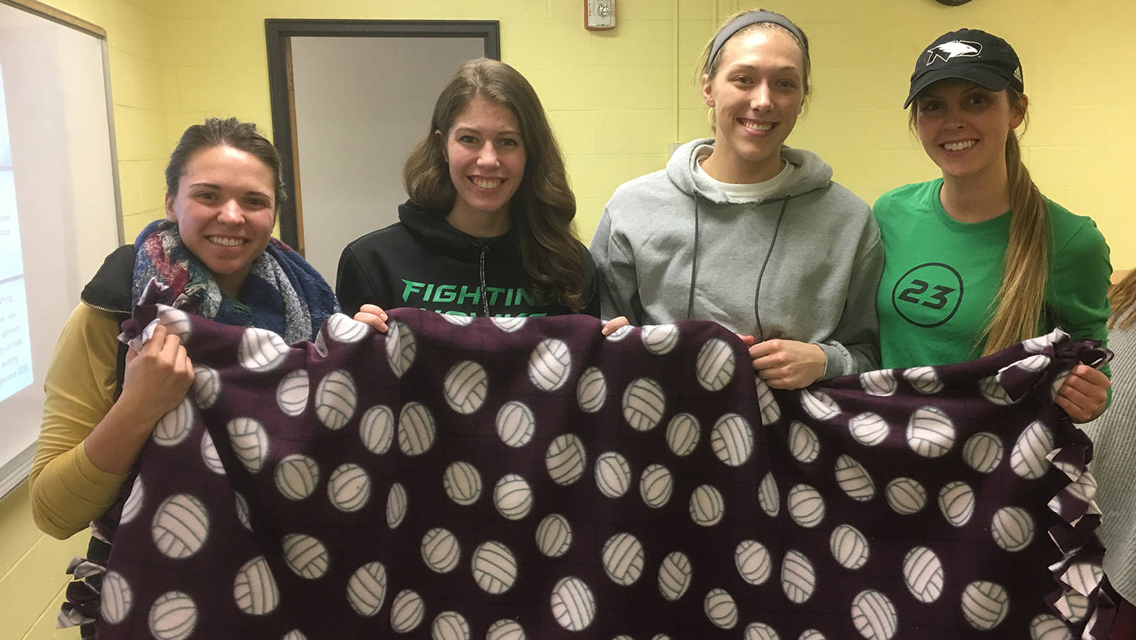 Hawkademy to deliver blankets to Grand Forks CVIC