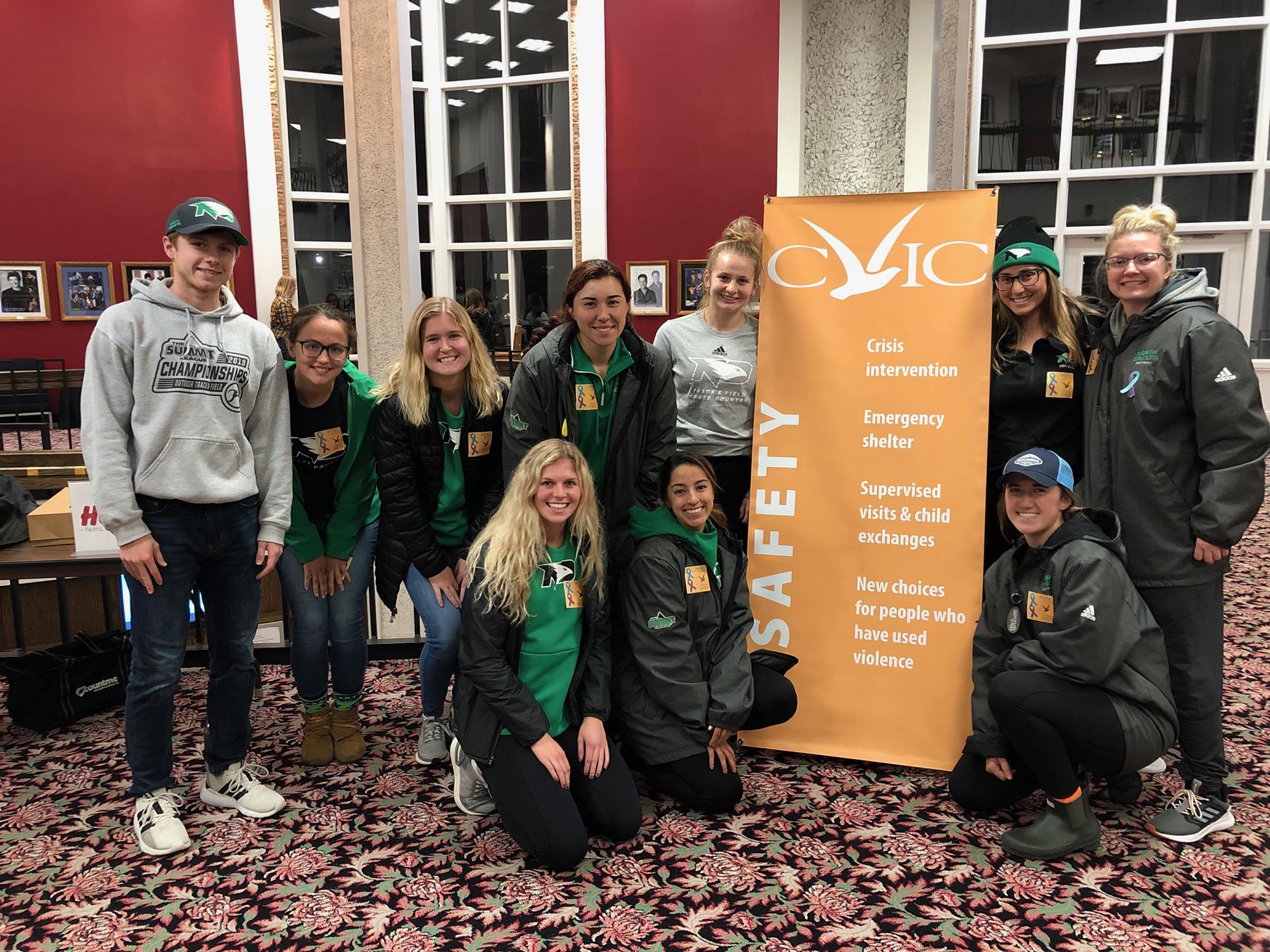 Softball and Track & Field Service Photo