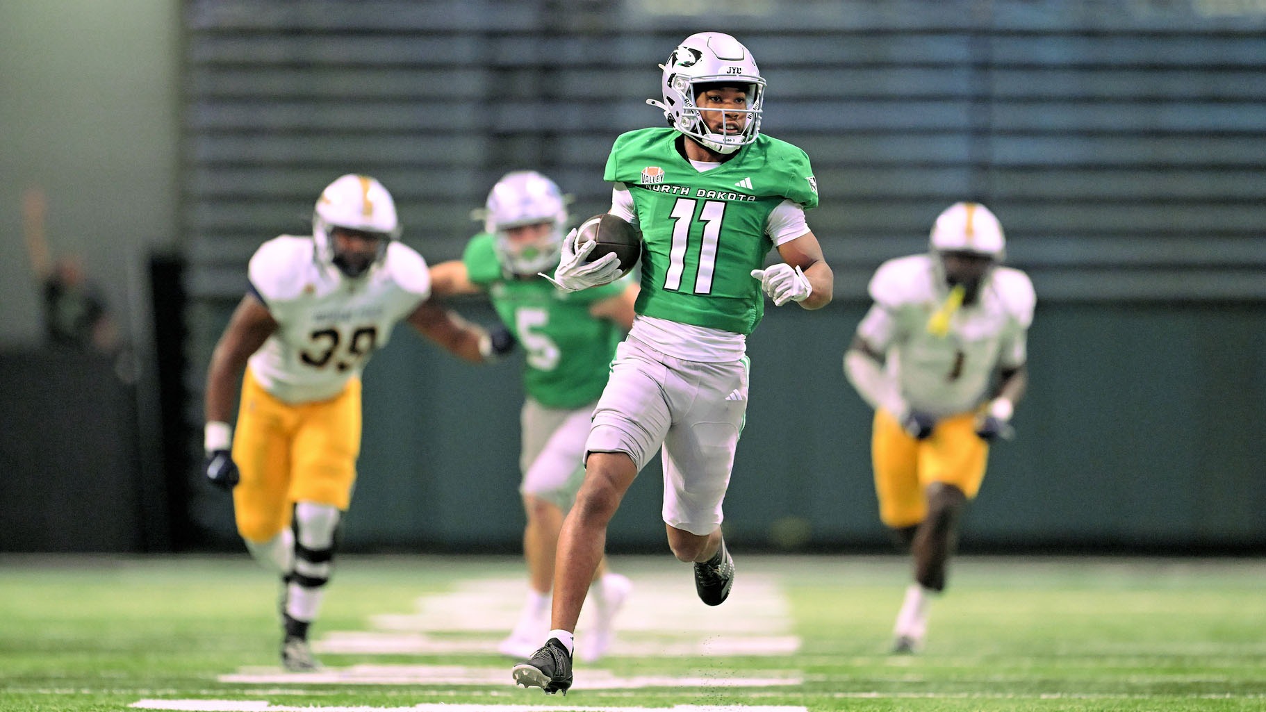 North Dakota Fighting Hawks play Murray State, Saturday, October 3, 2026, at the Alerus Center in Grand Forks, ND.By Russell Hons