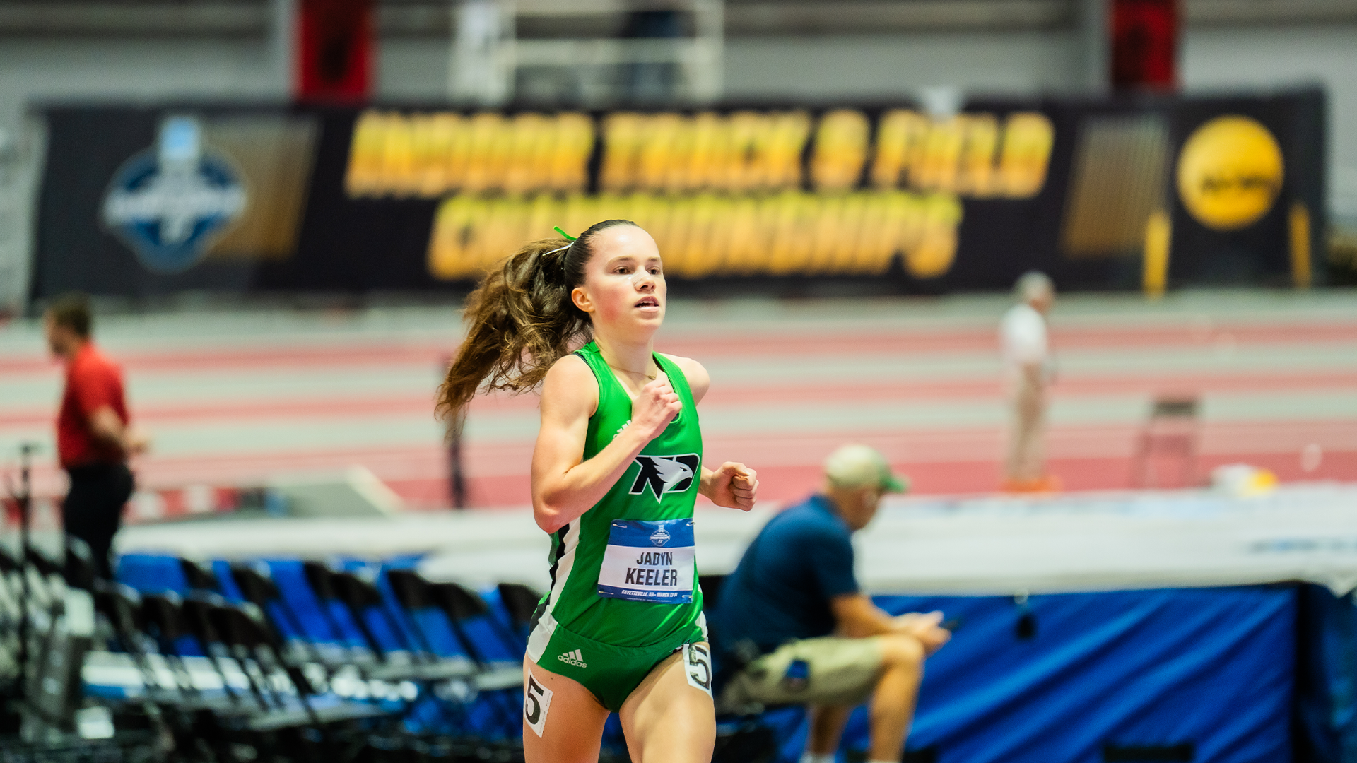 Keeler at NCAA Indoor Championships