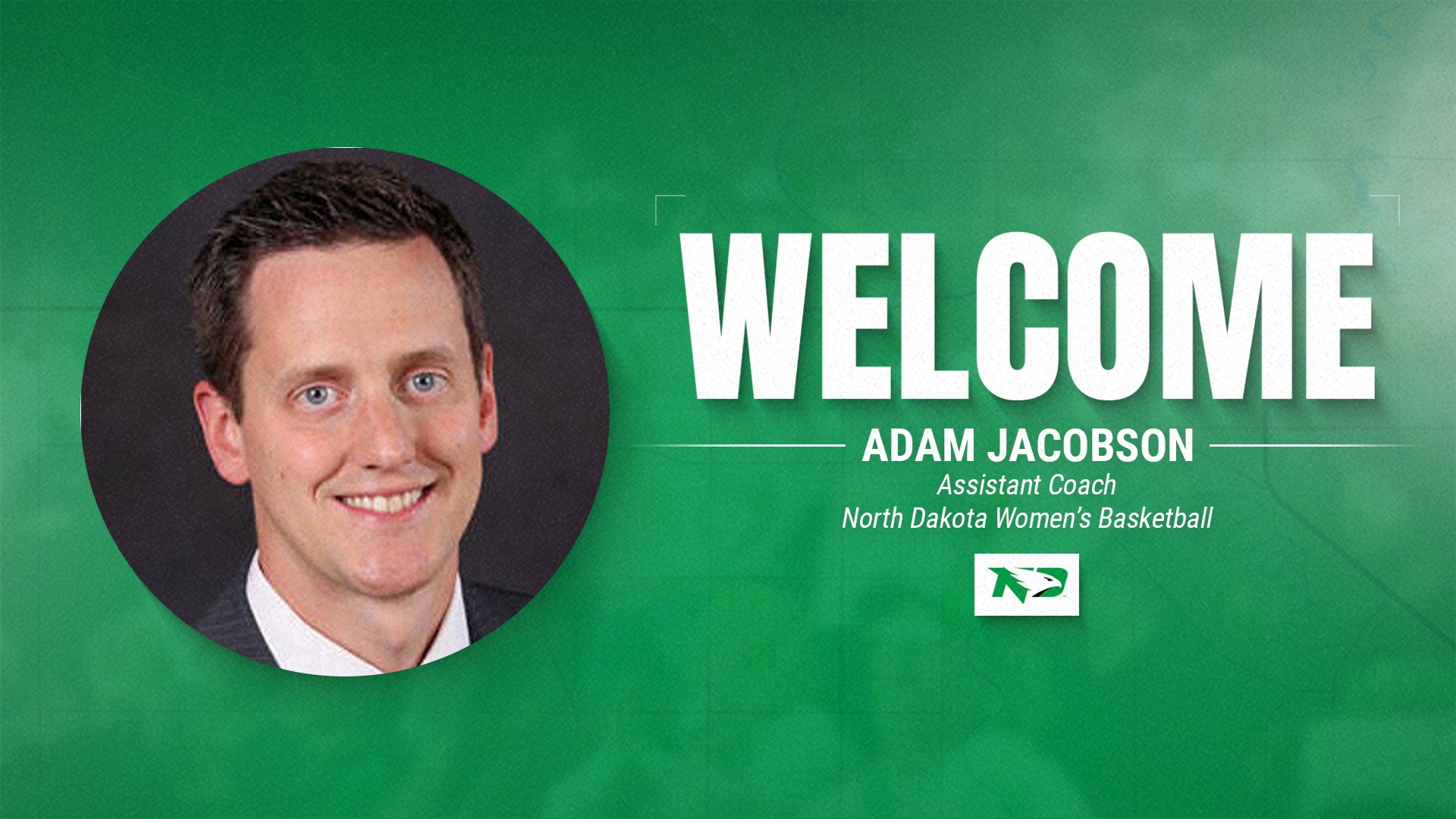 Welcome Adam Jacobson