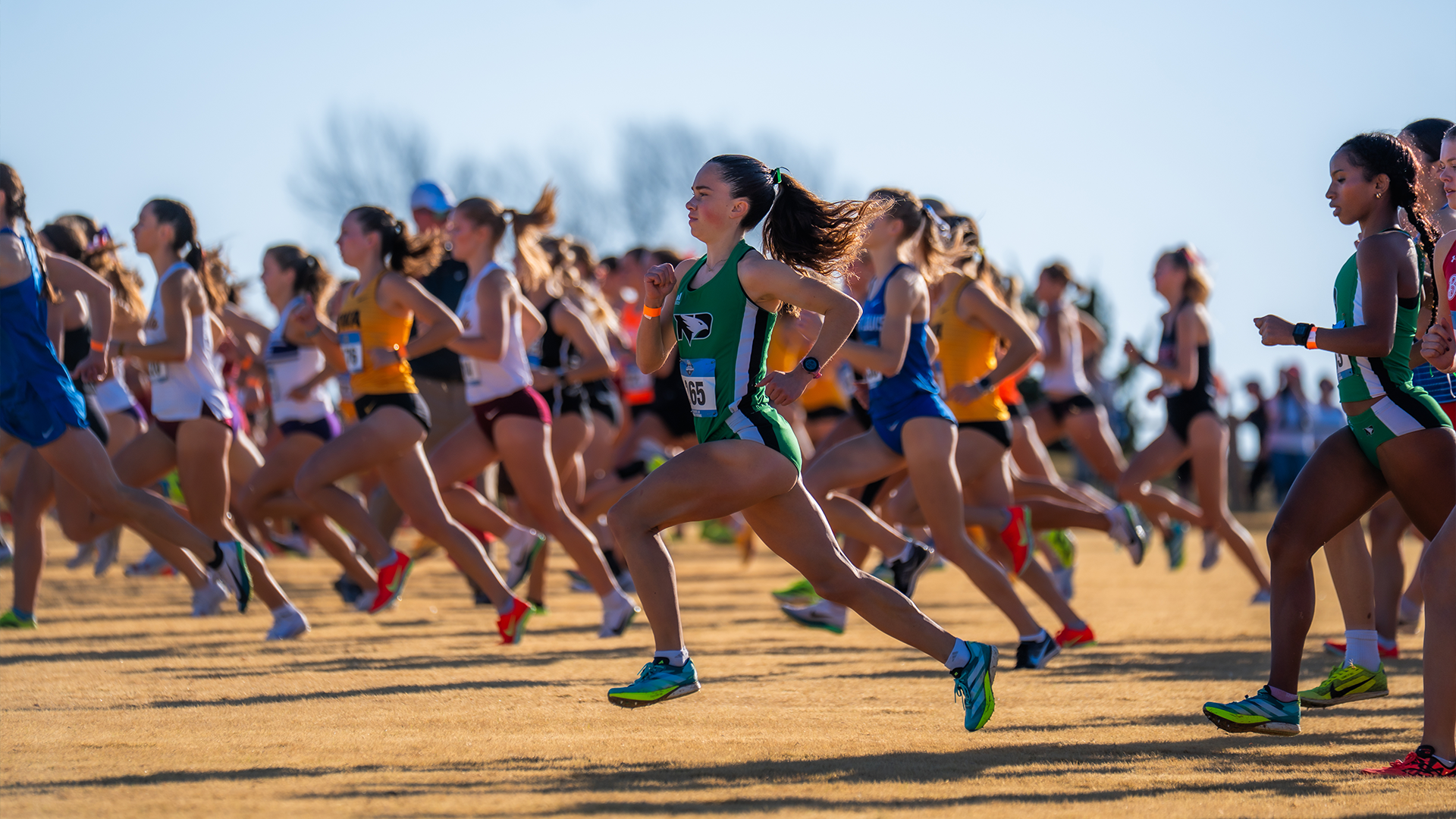 Keeler at NCAA XC Regional