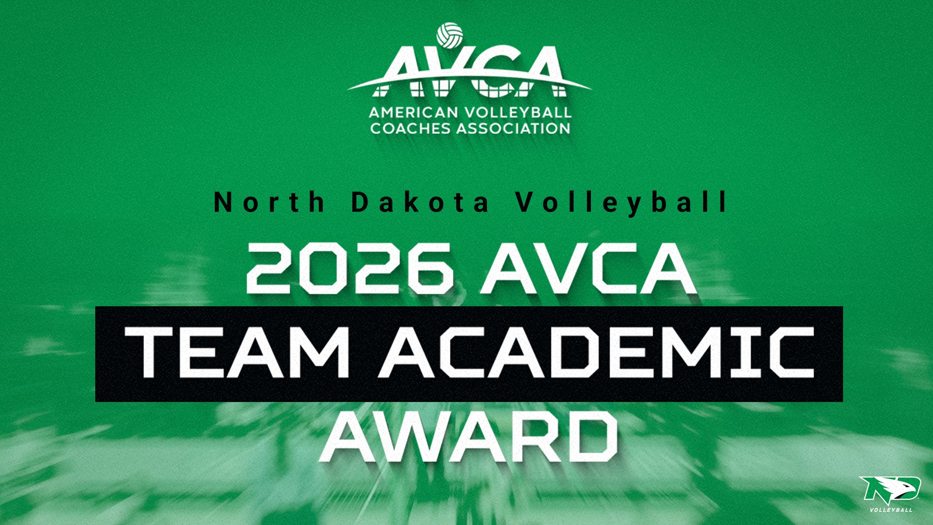 AVCA Team Academic Award 2025-26