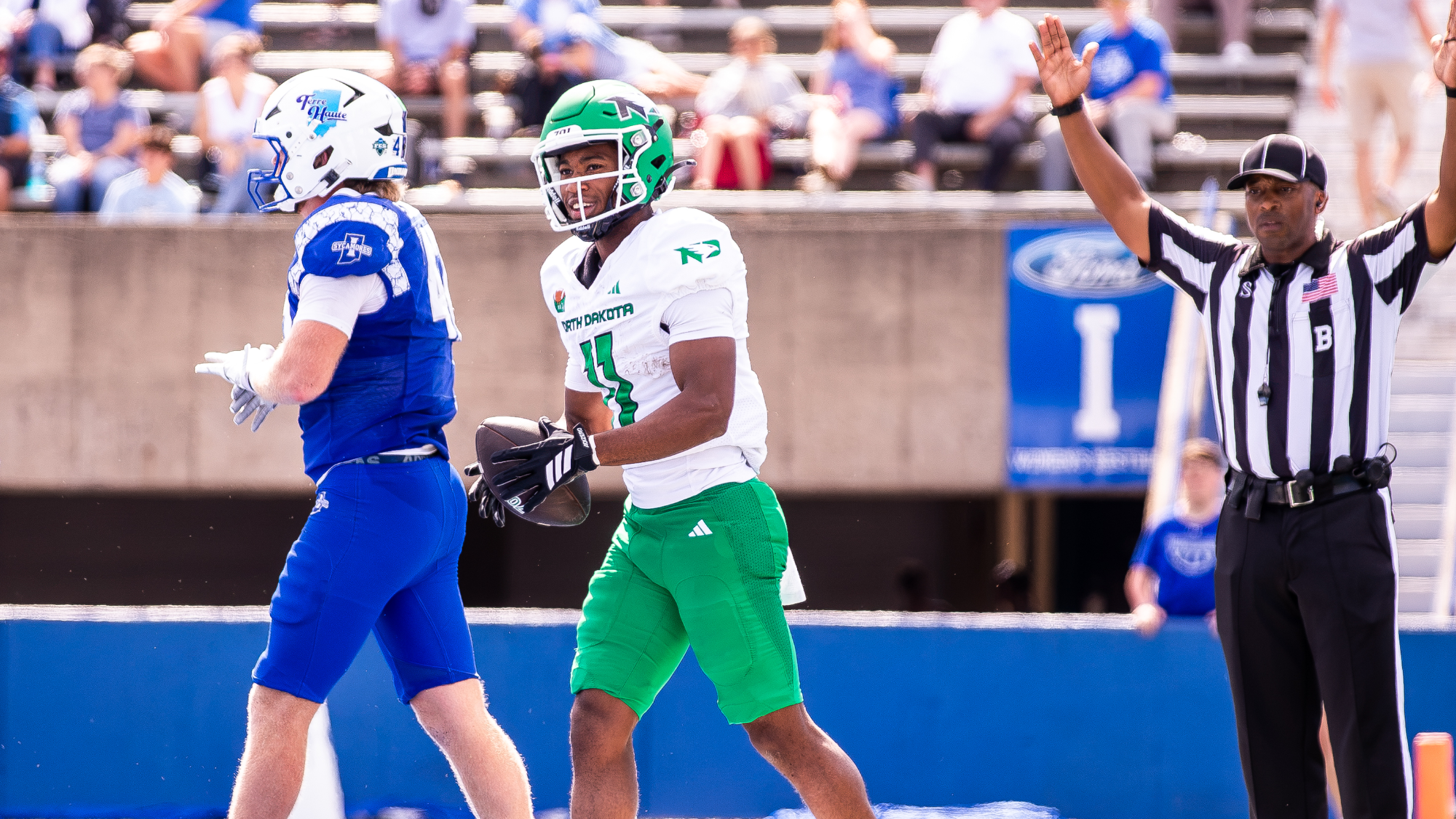 Cameron Weir TD at Indiana State
