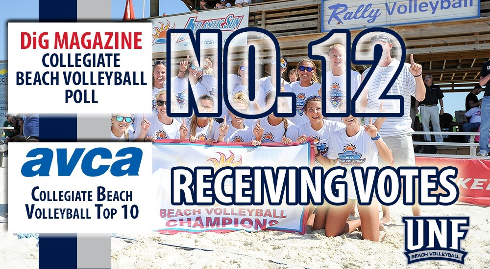 Beach Finishes Season NationallyRanked University of North Florida