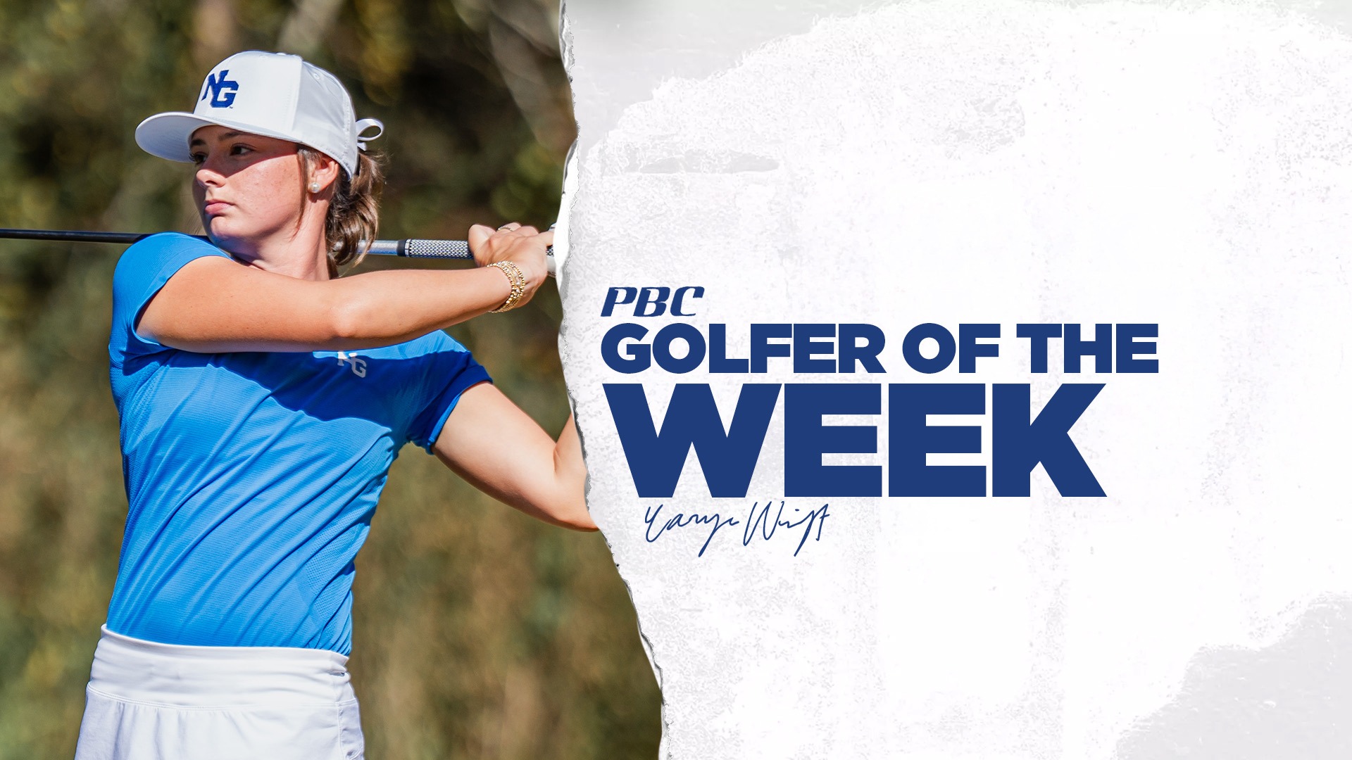 Camryn Wright PBC Women's Golfer of the Week