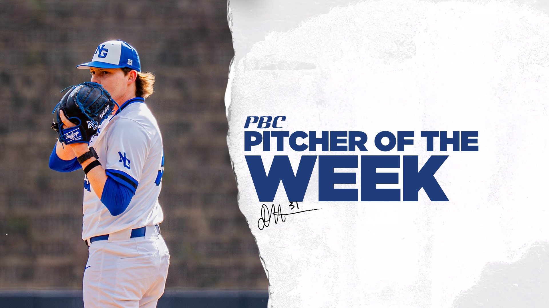 Dylan PBC Pitcher of the Week