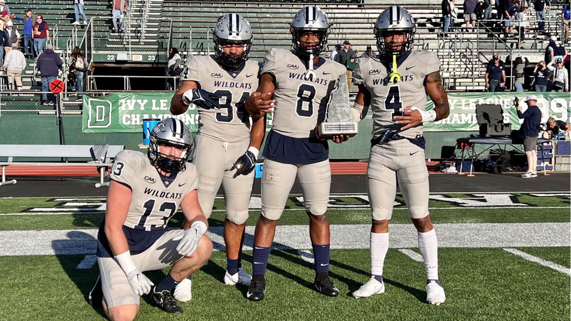 Defense Stifles Dartmouth in 140 Win to Claim Granite Bowl