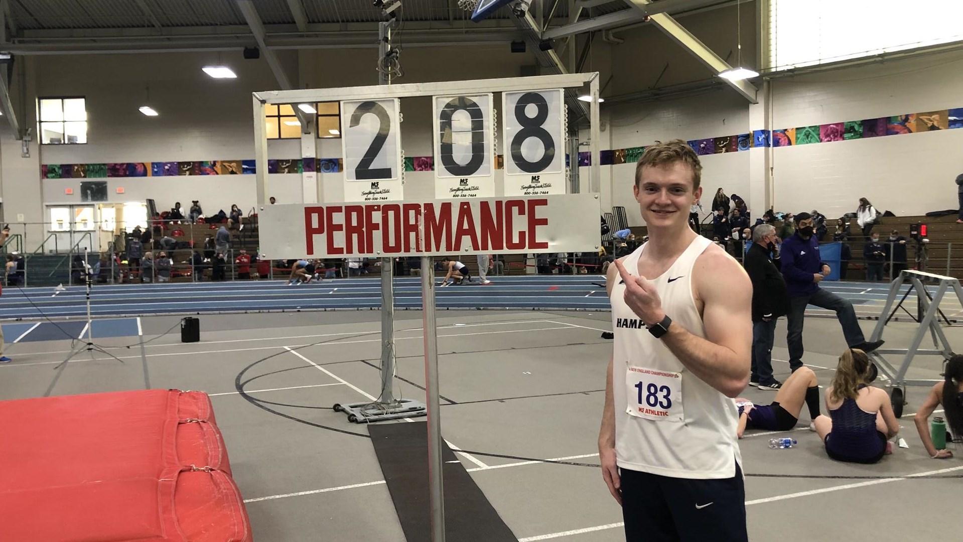 Kevin McGrath 202223 Men's Track & Field University of New