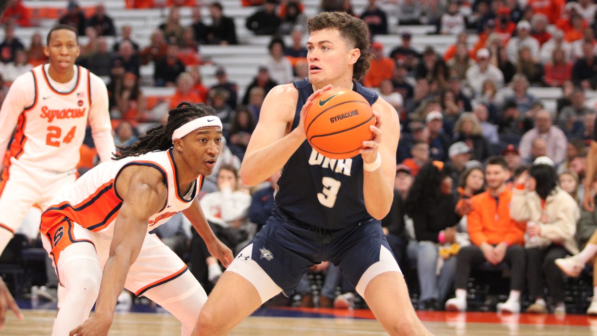 Jaxson Baker 202324 Men's Basketball University of New Hampshire