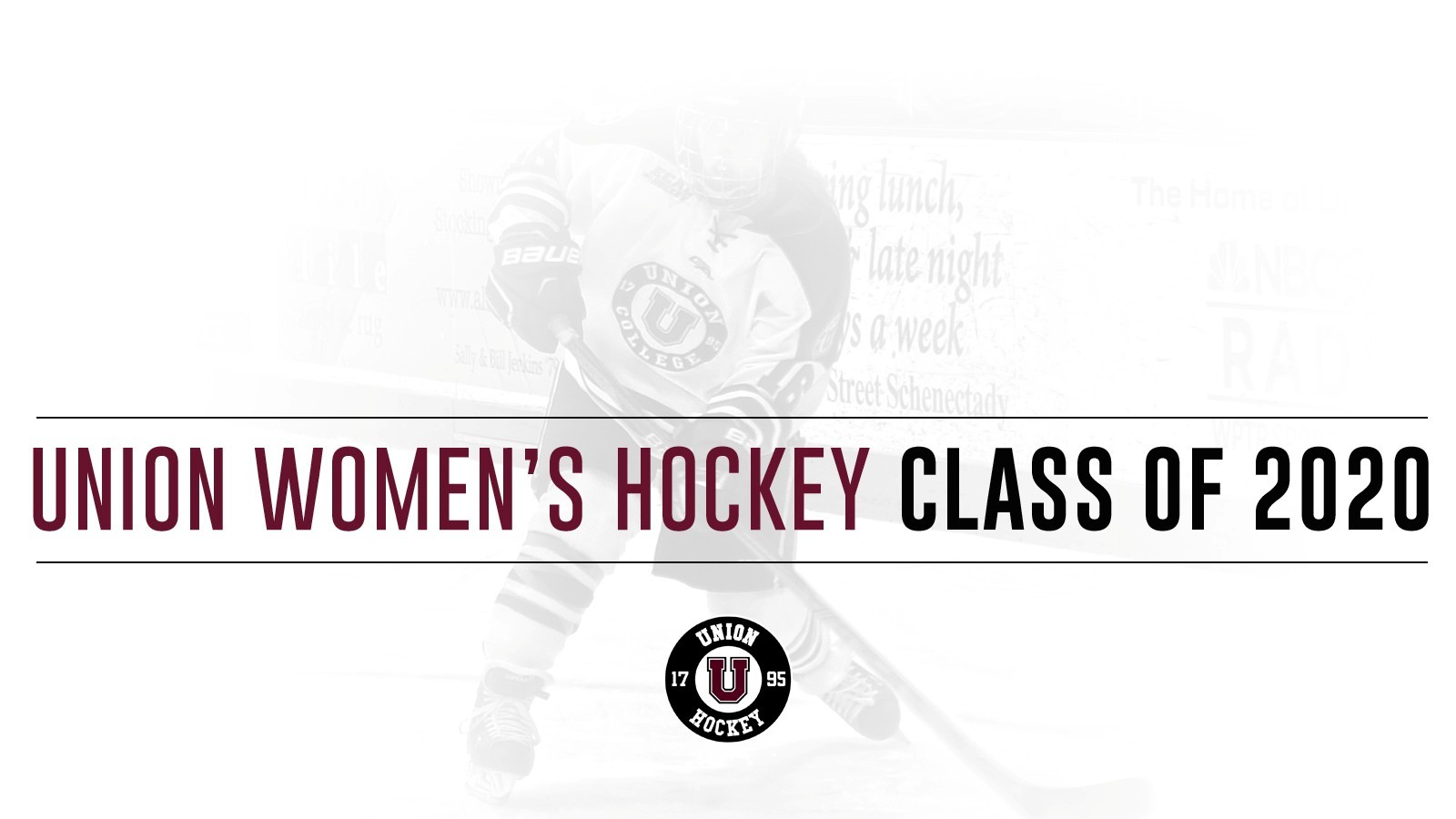 Women's ice hockey announces Class of 2020 Union College Athletics