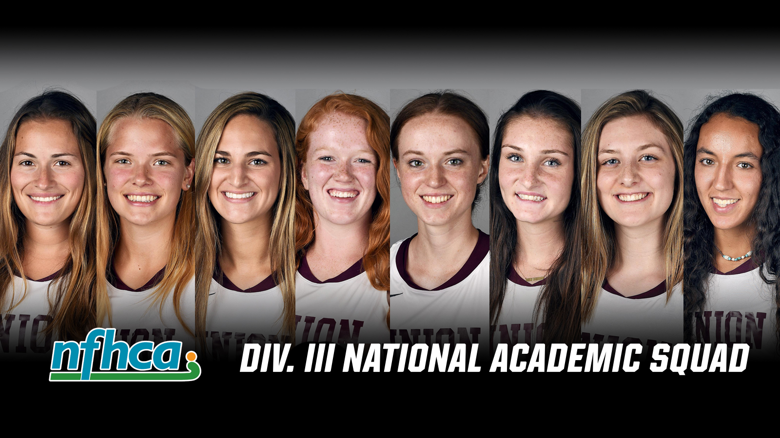 Eight Named to NFHCA National Academic Squad Union College Athletics