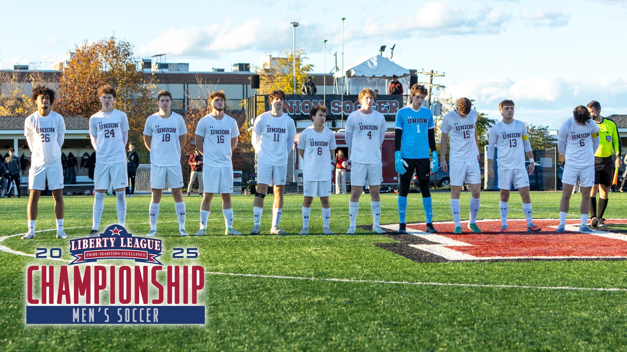 MSOC Pregame Lineup vs. Clarkson