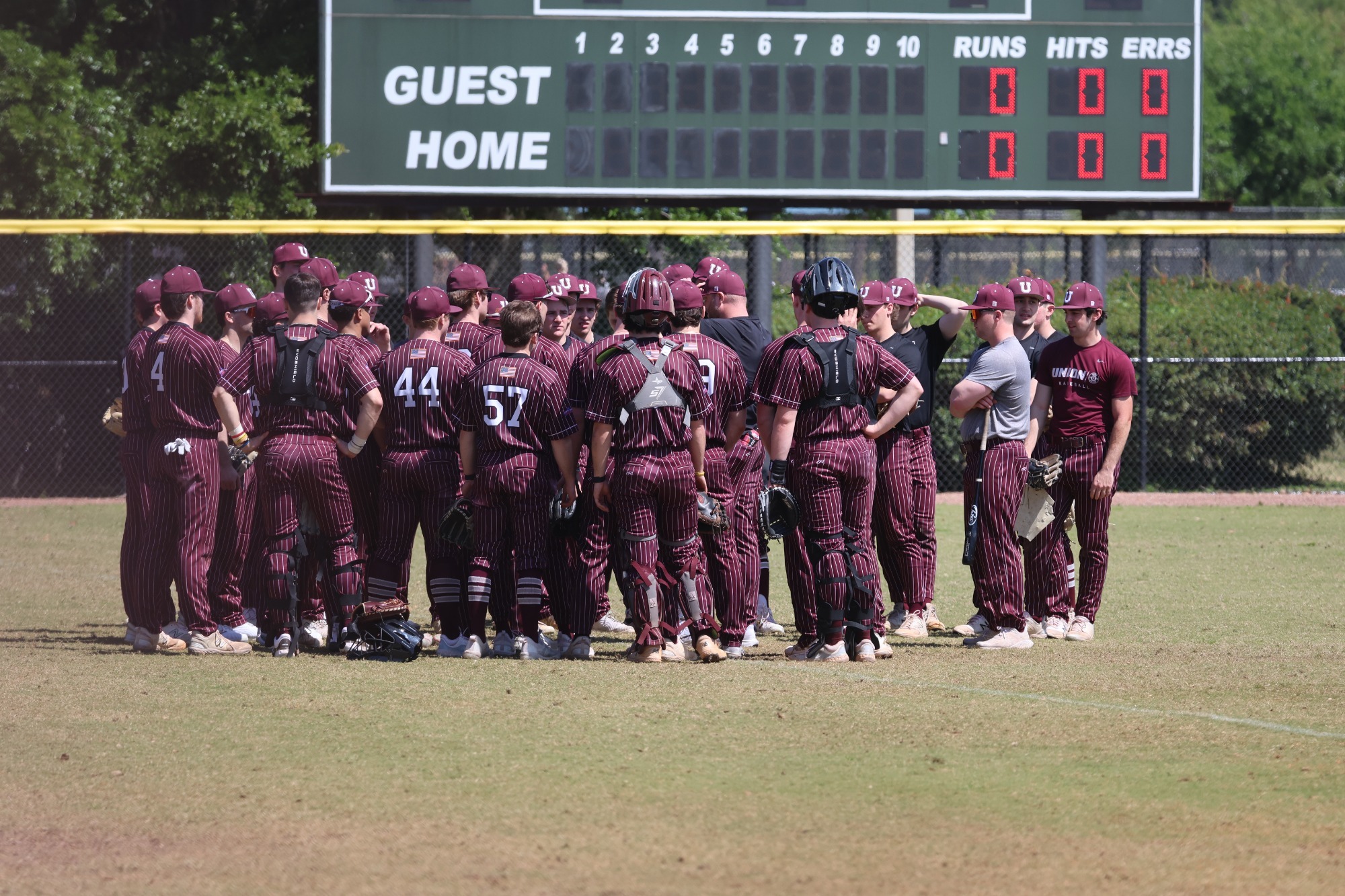 Baseball Huddle