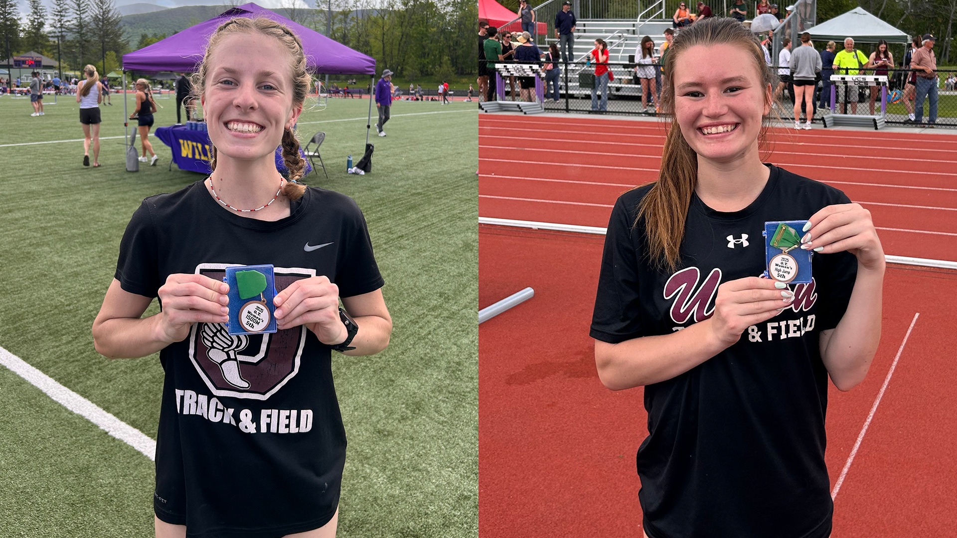 Cat Dacey and Ashley Sheldon AARTFC Medalists