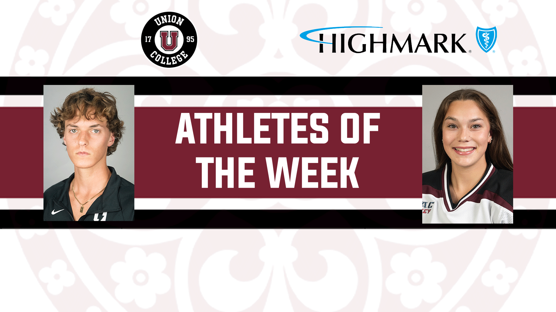 Brody Richardson and Madi Gaines Highmark Athletes of the Week