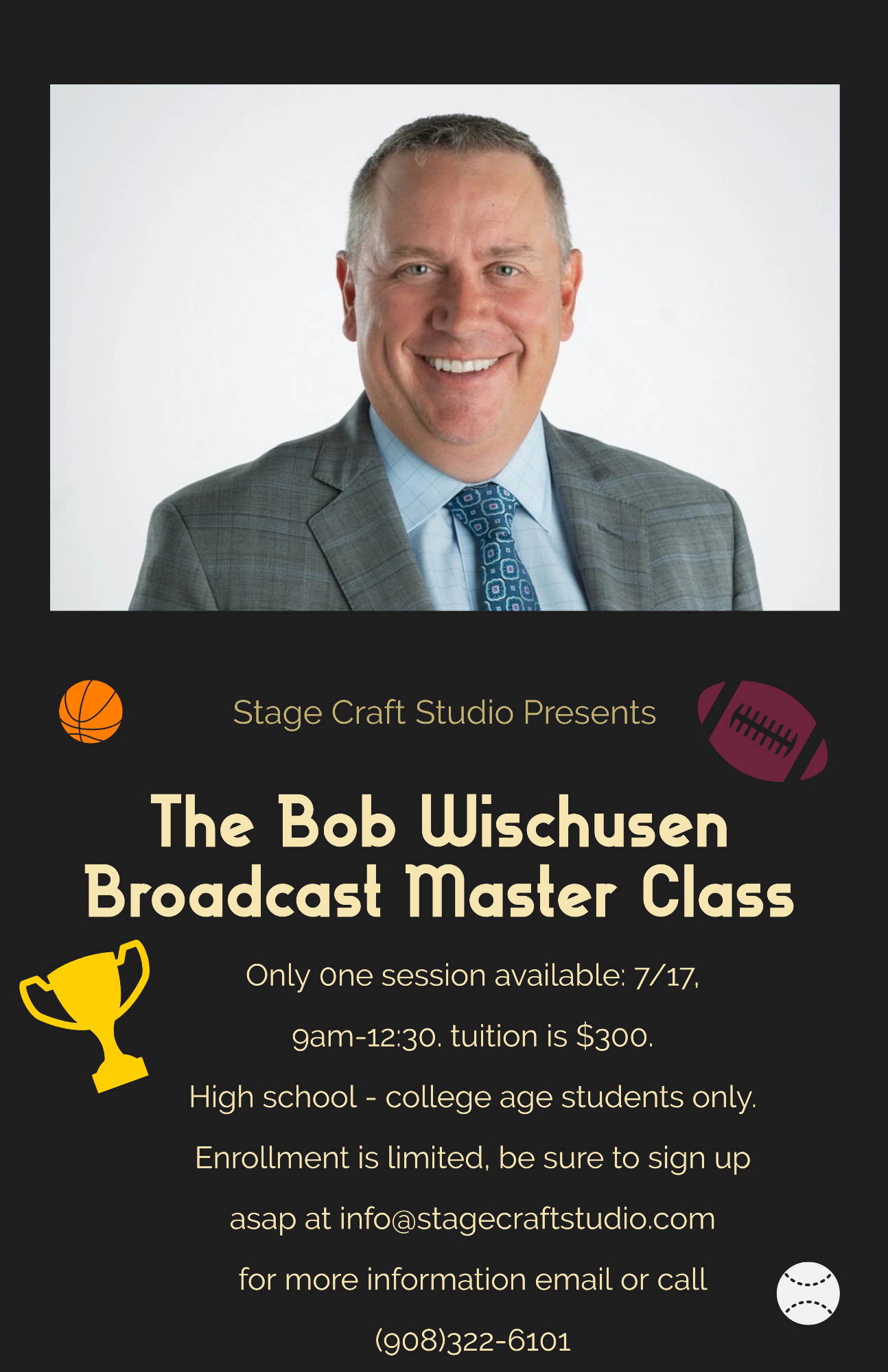 Bob Wischusen Broadcast Masterclass