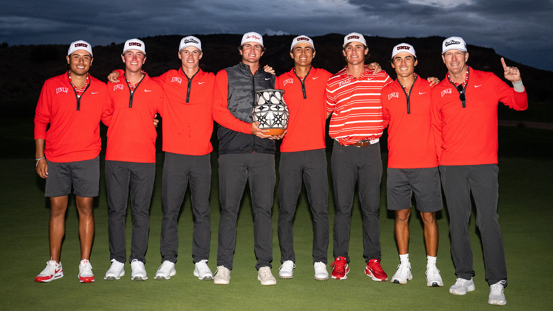 Men's Golf Team Photo At NB3 Match Play
