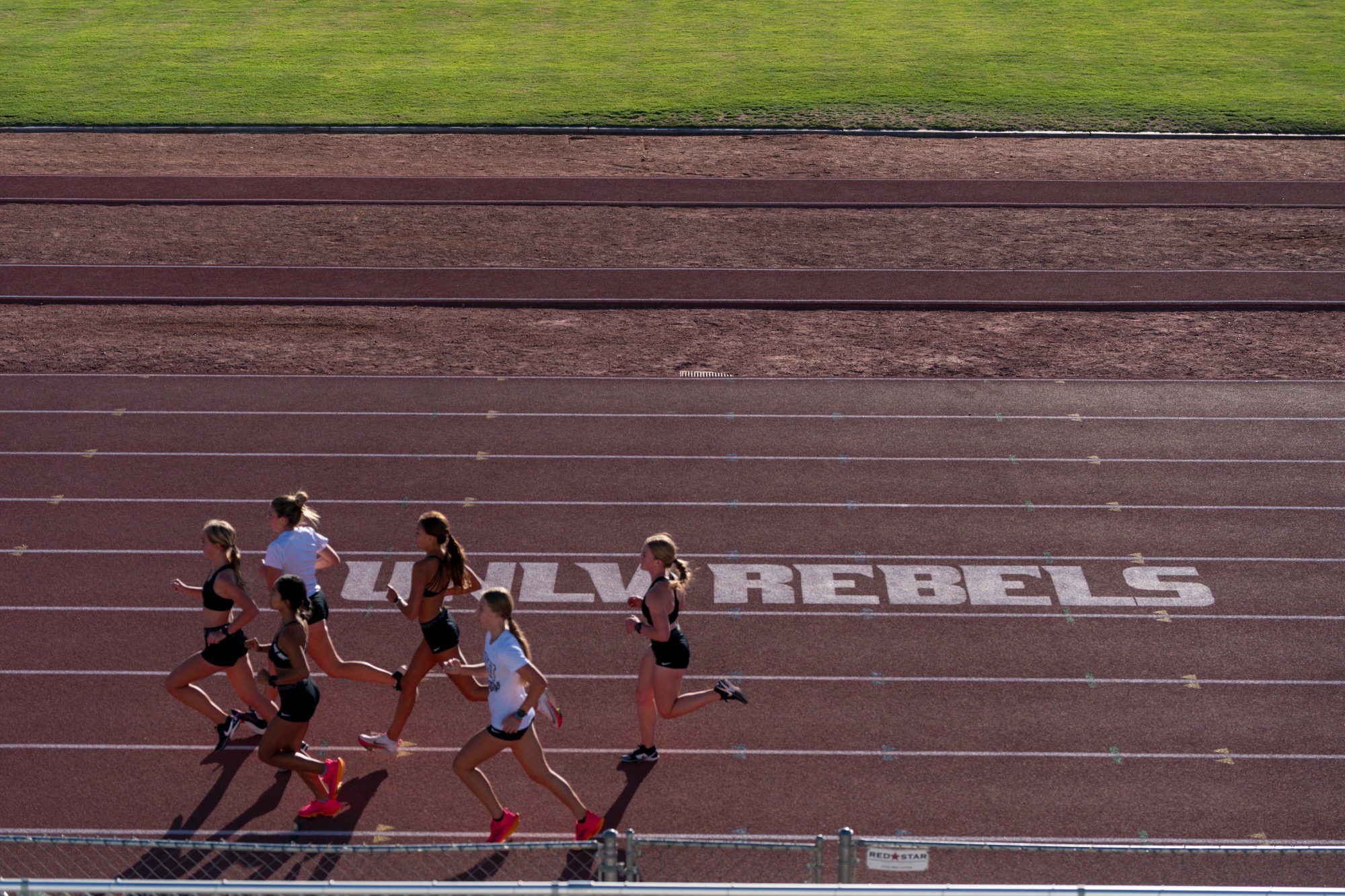 Track & Field/XC practice at Myron Partridge Track Stadium on September 17, 2024.