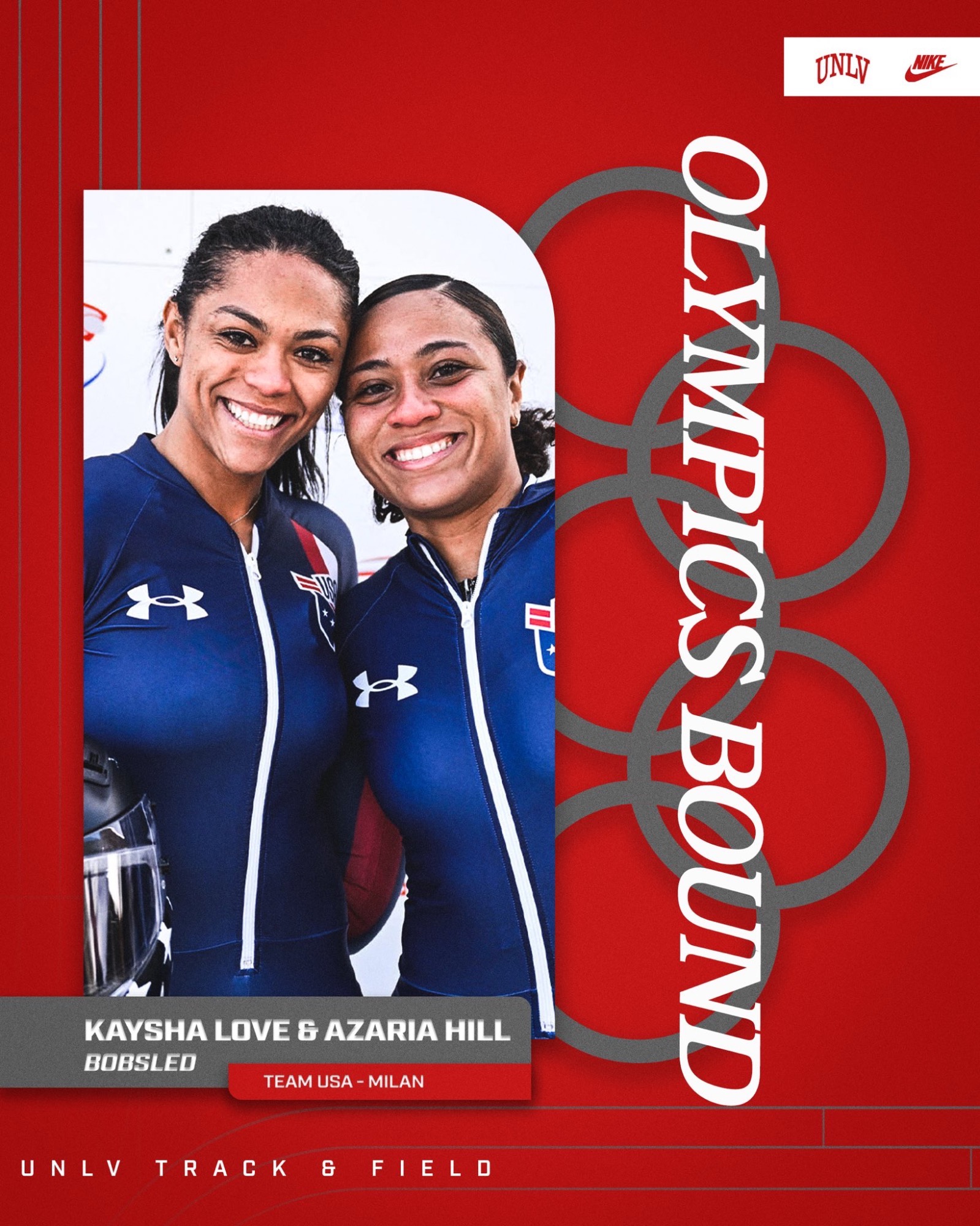 Kaysha Love & Azaria Hill Selected to 2026 Winter Olympics