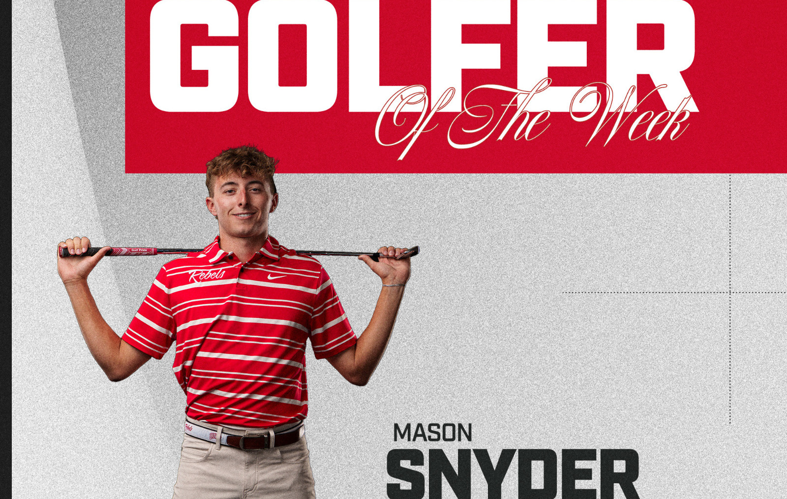Mason Snyder Golfer of the Week
