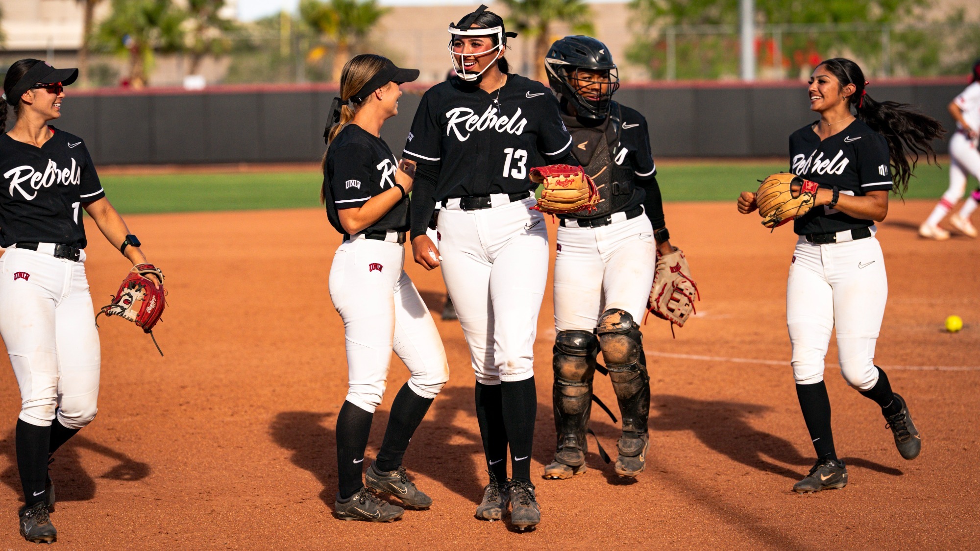 Yanina Sherwood and infielders