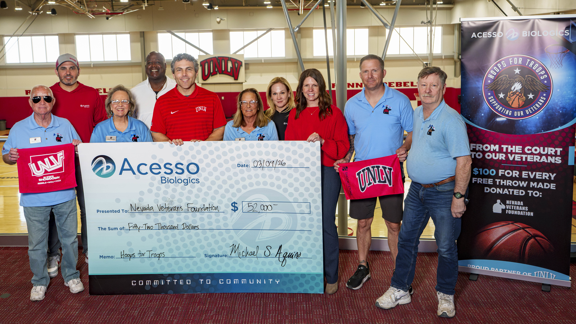 Acesso Biologics Hoops For Troops