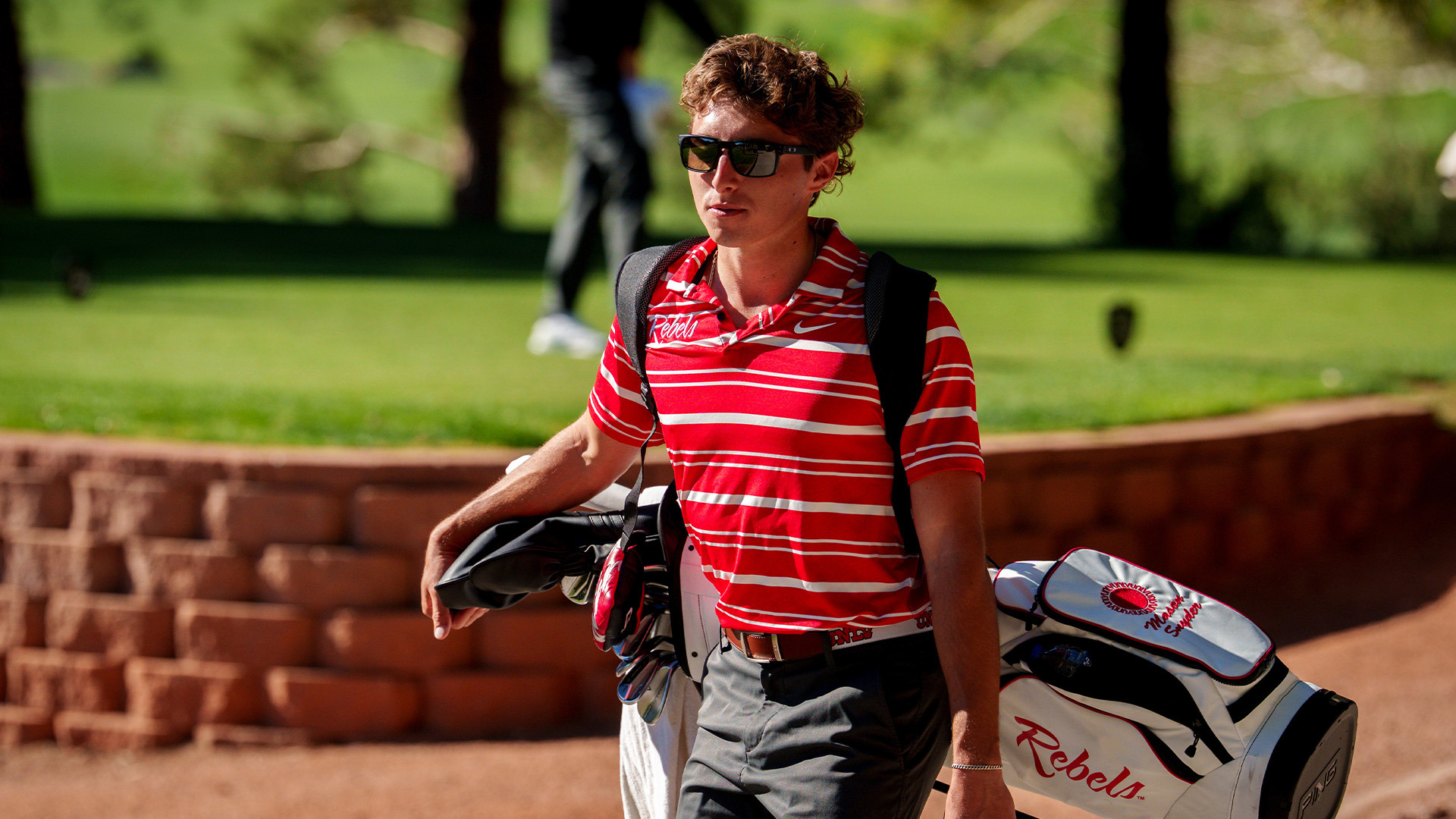 Mason Snyder With Bag