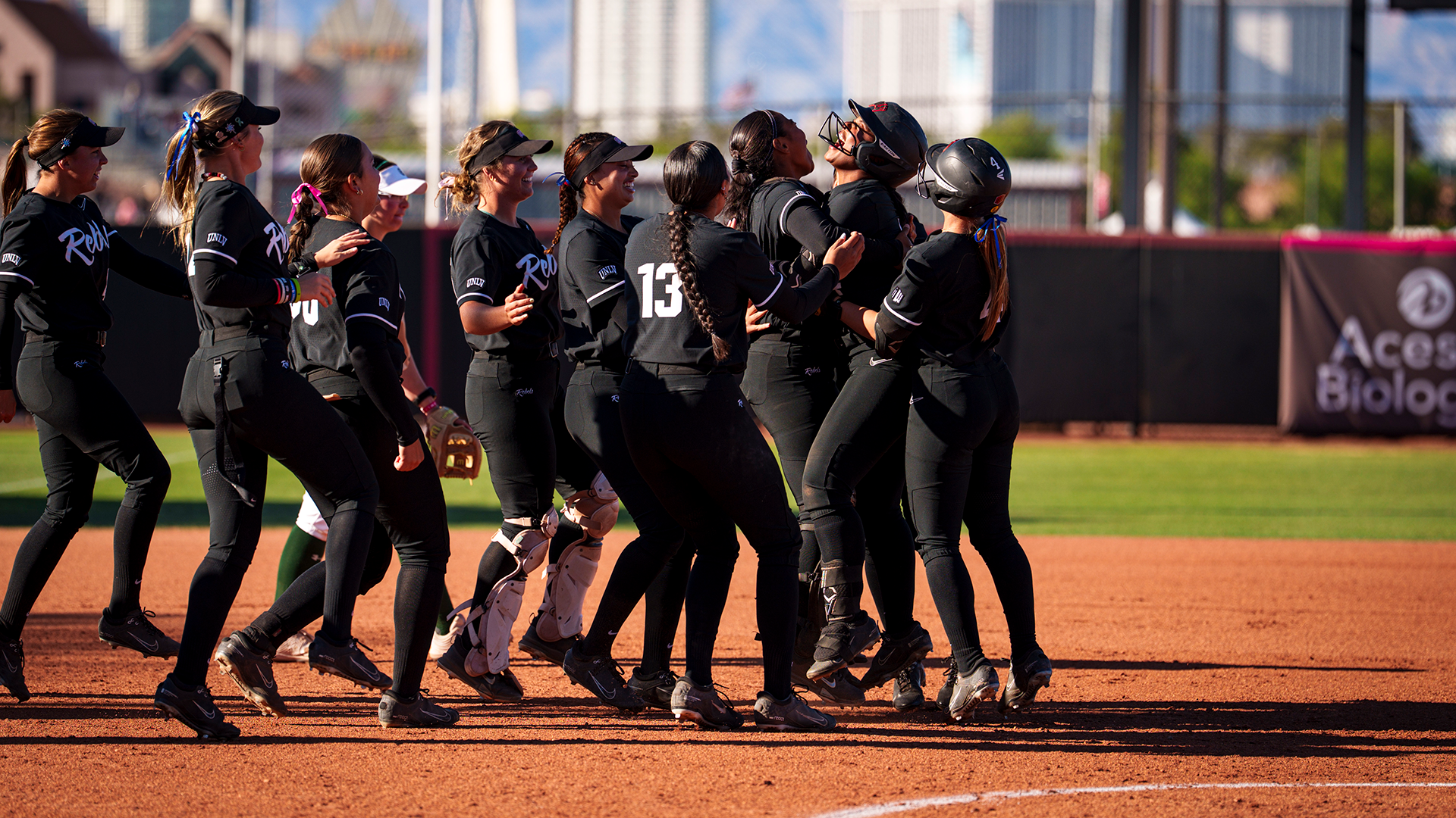 Bri Williams Walk-off Celebration