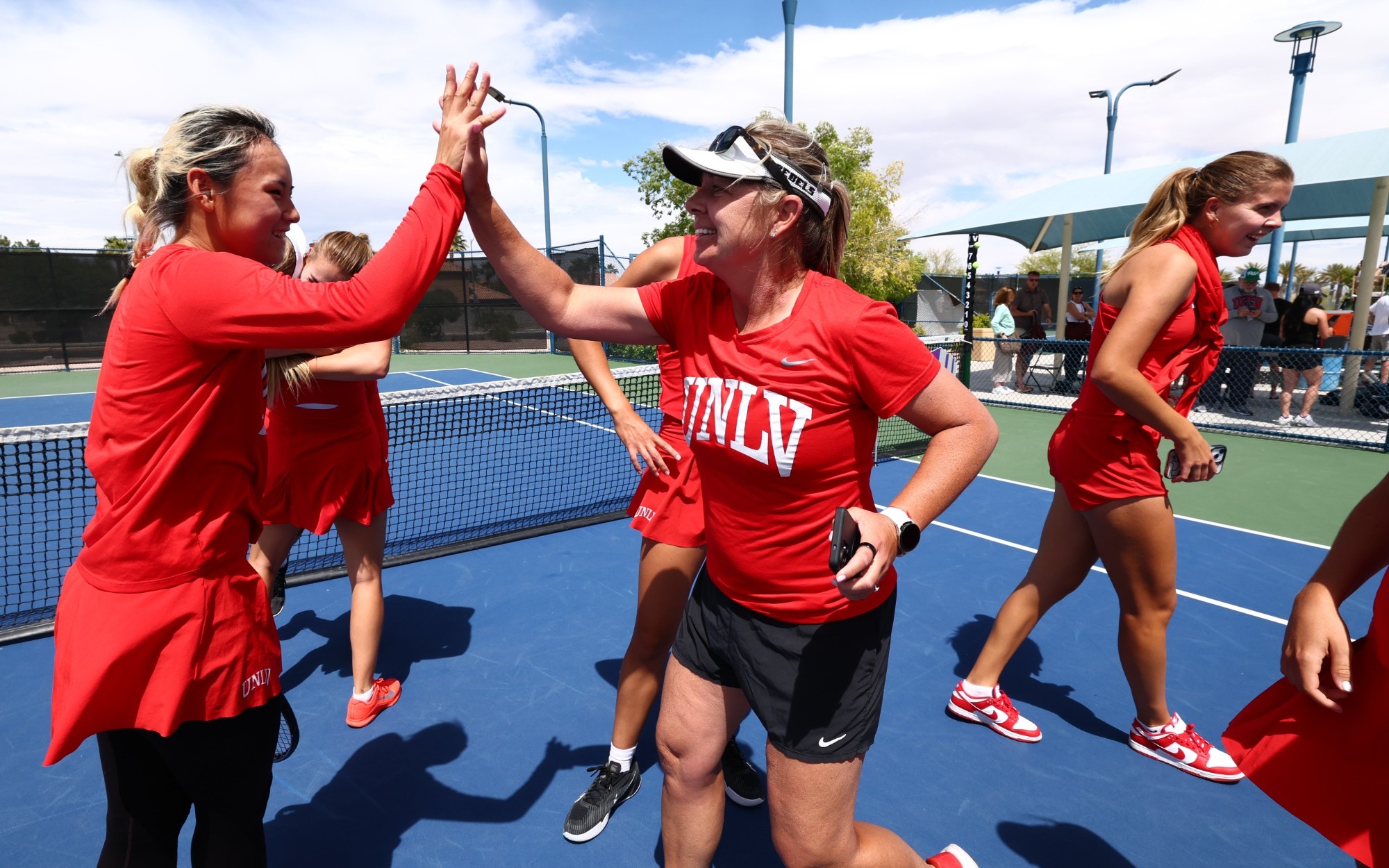 Team celebrate