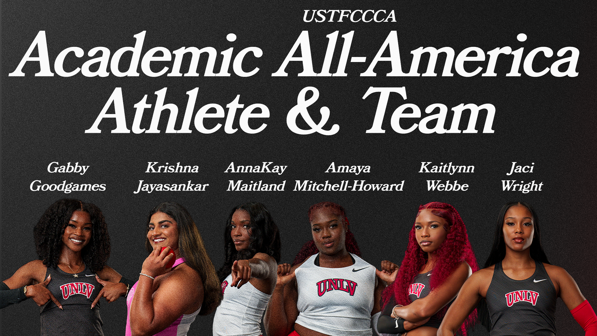 2026 USTFCCCA Academic All-America Athlete & Team 