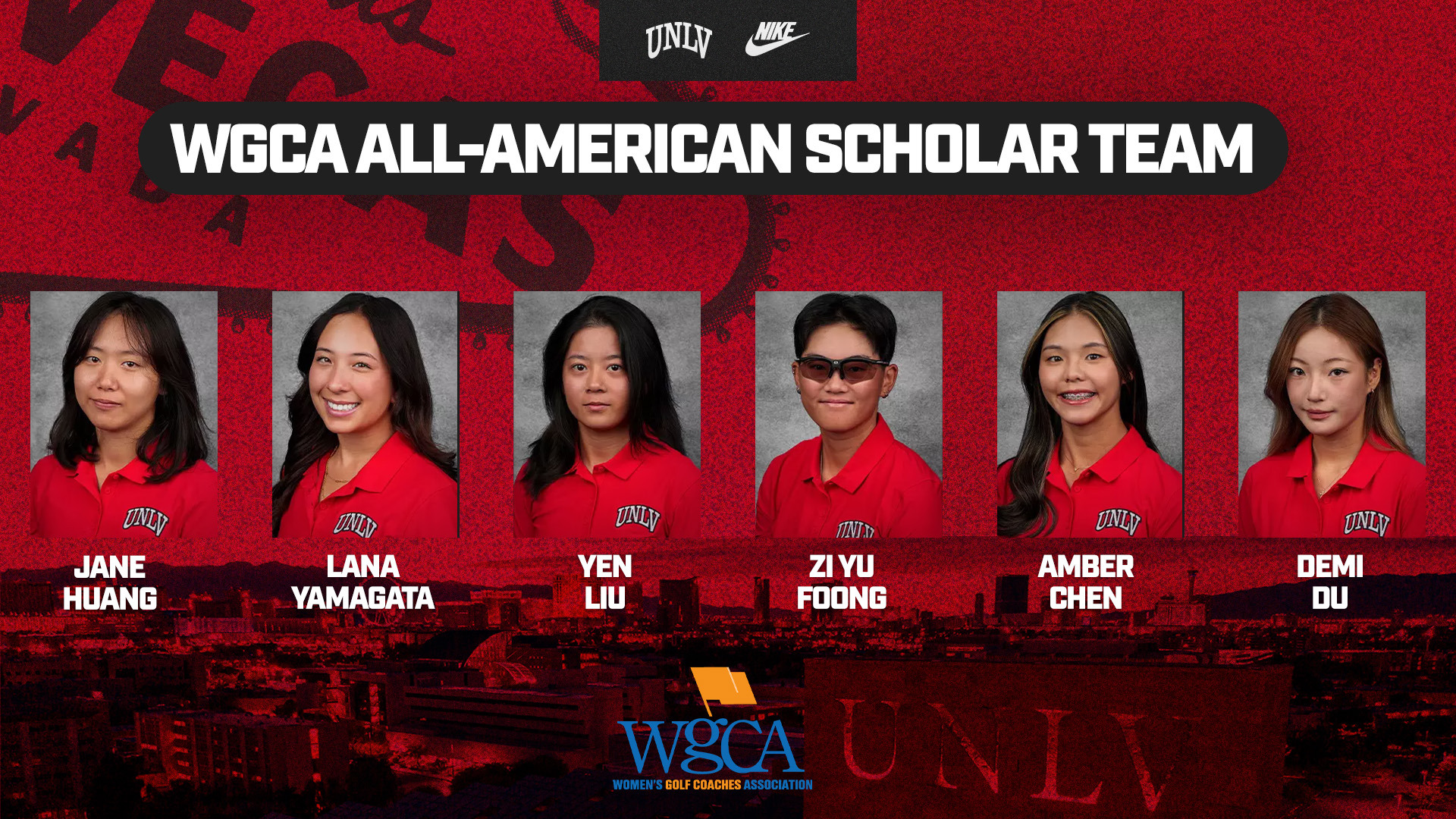 WGCA SCHOLAR AA TEAM