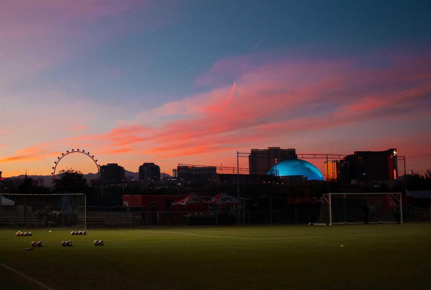 Peter Johann Memorial Field & LV Skyline