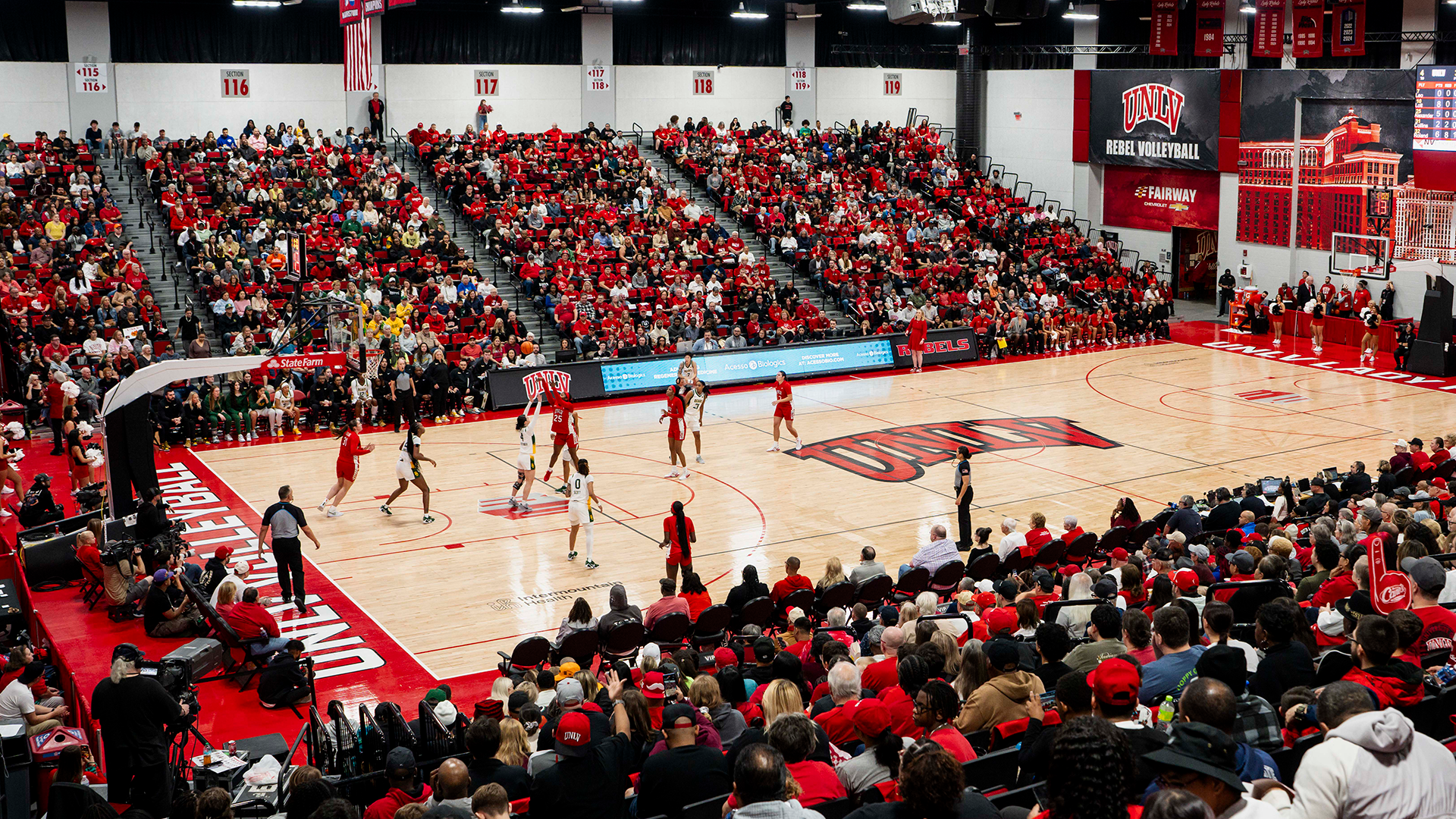 Lady Rebels Court