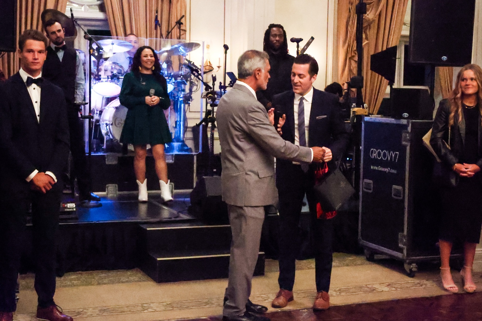 Burzis Kanga and Fletcher Mackel