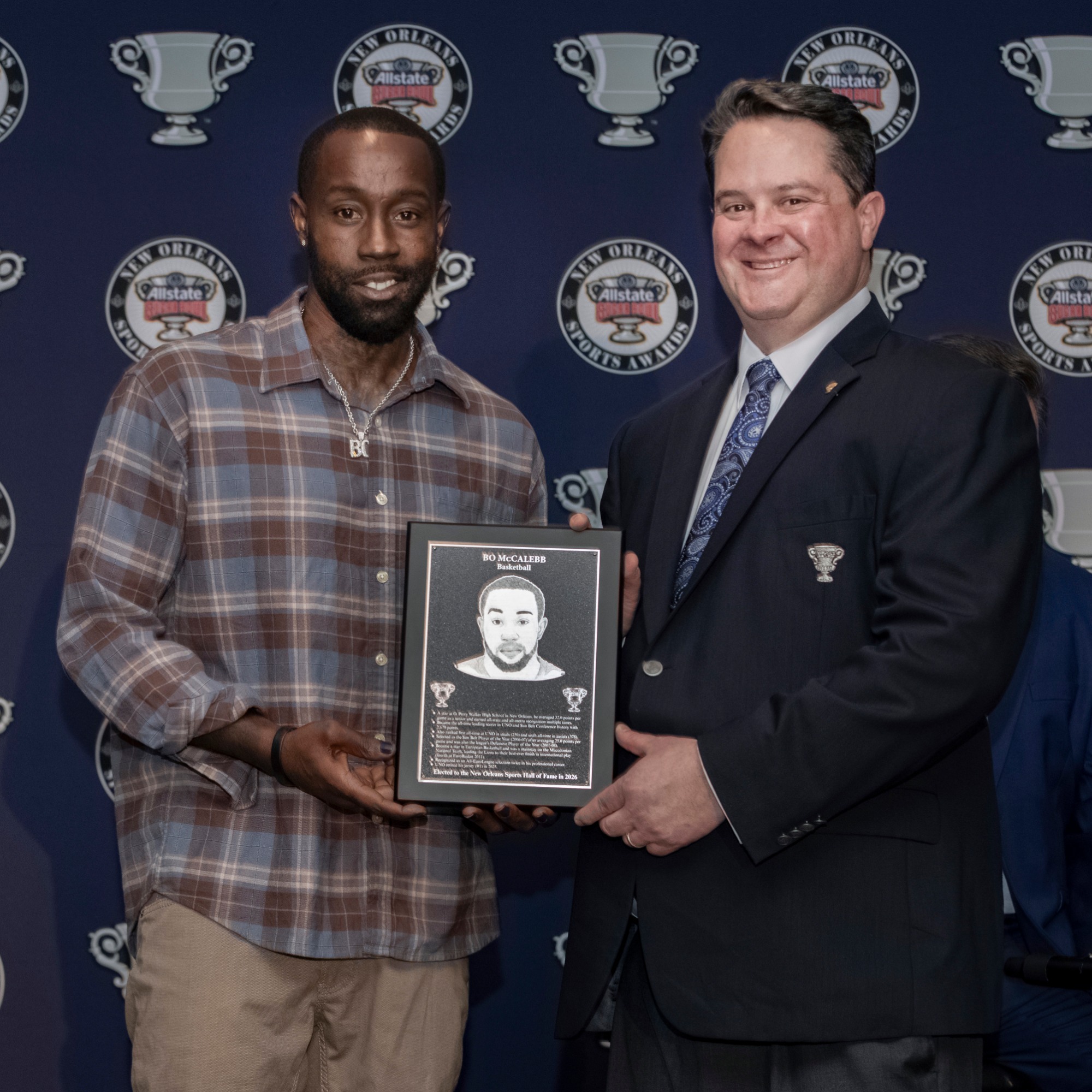 Bo McCalebb - New Orleans Sports Hall of Fame (June 24, 2025)