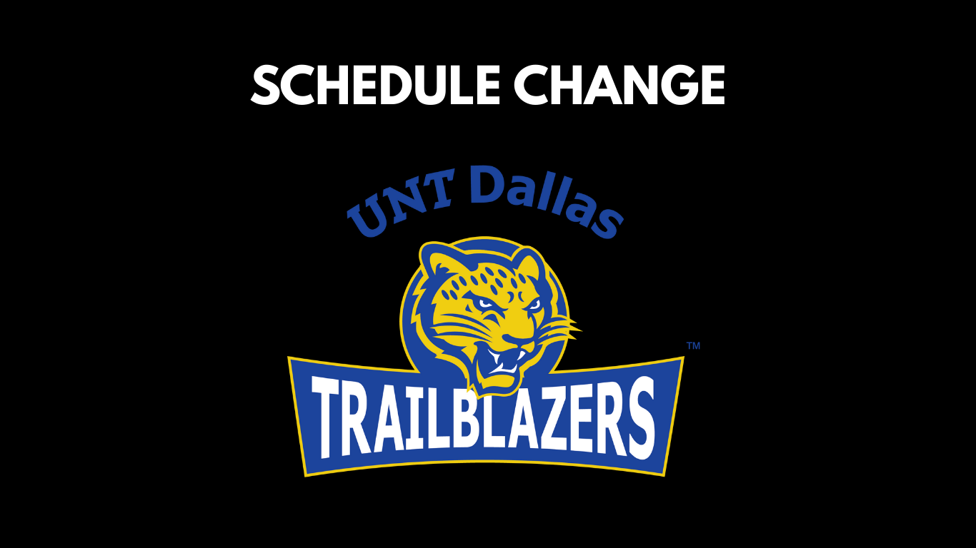 UNTD Schedule Change