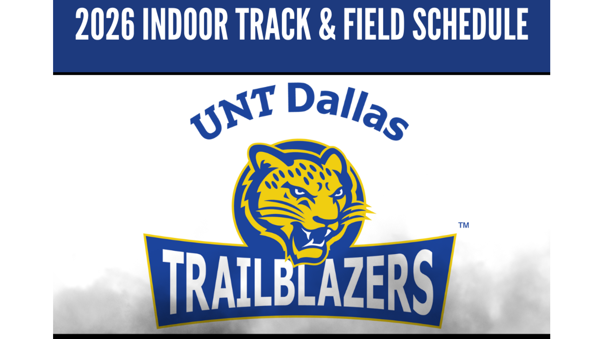 2026 Indoor Track & Field Schedule Photo Release