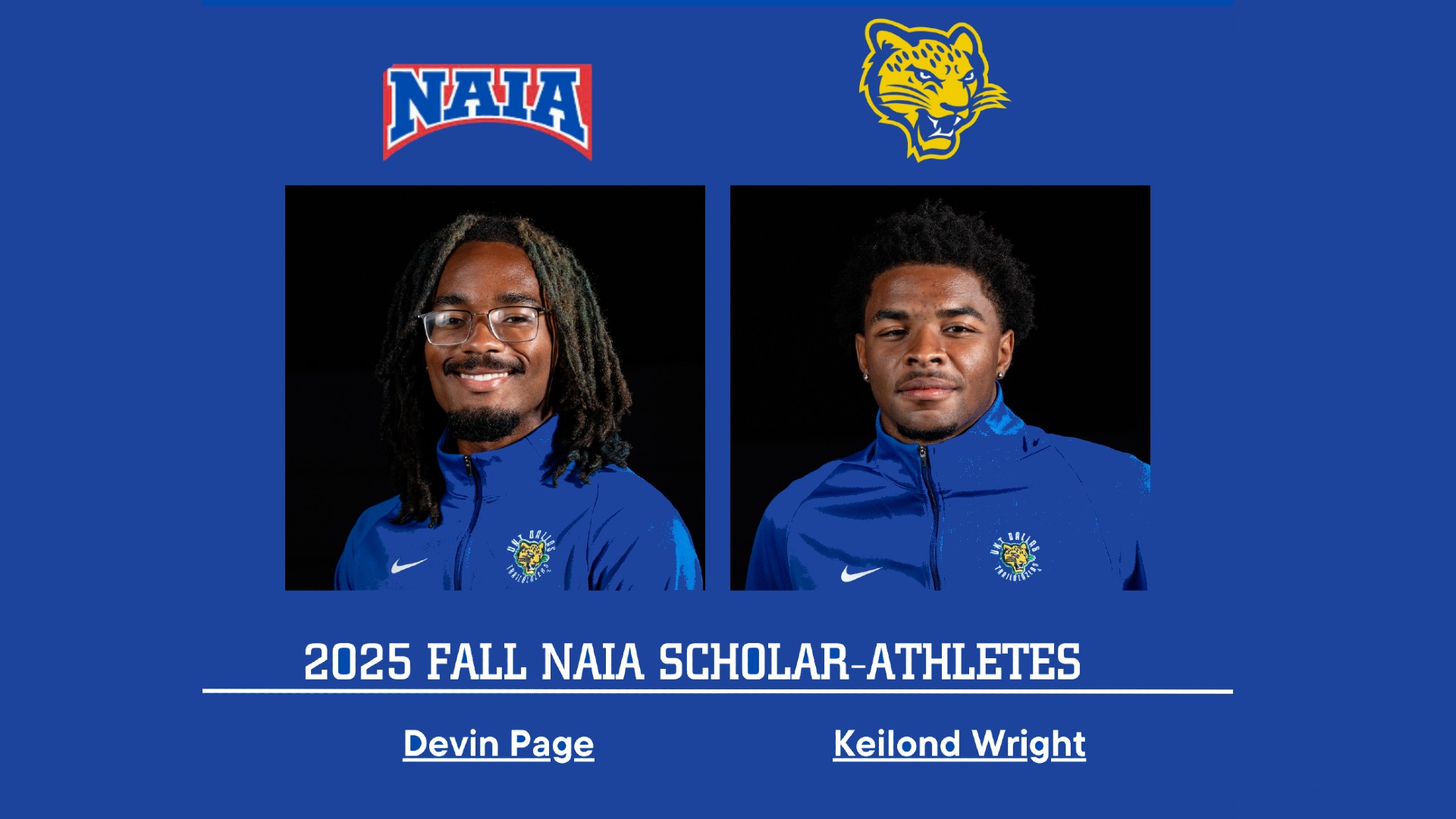 2025 Fall NAIA Scholar-Athletes