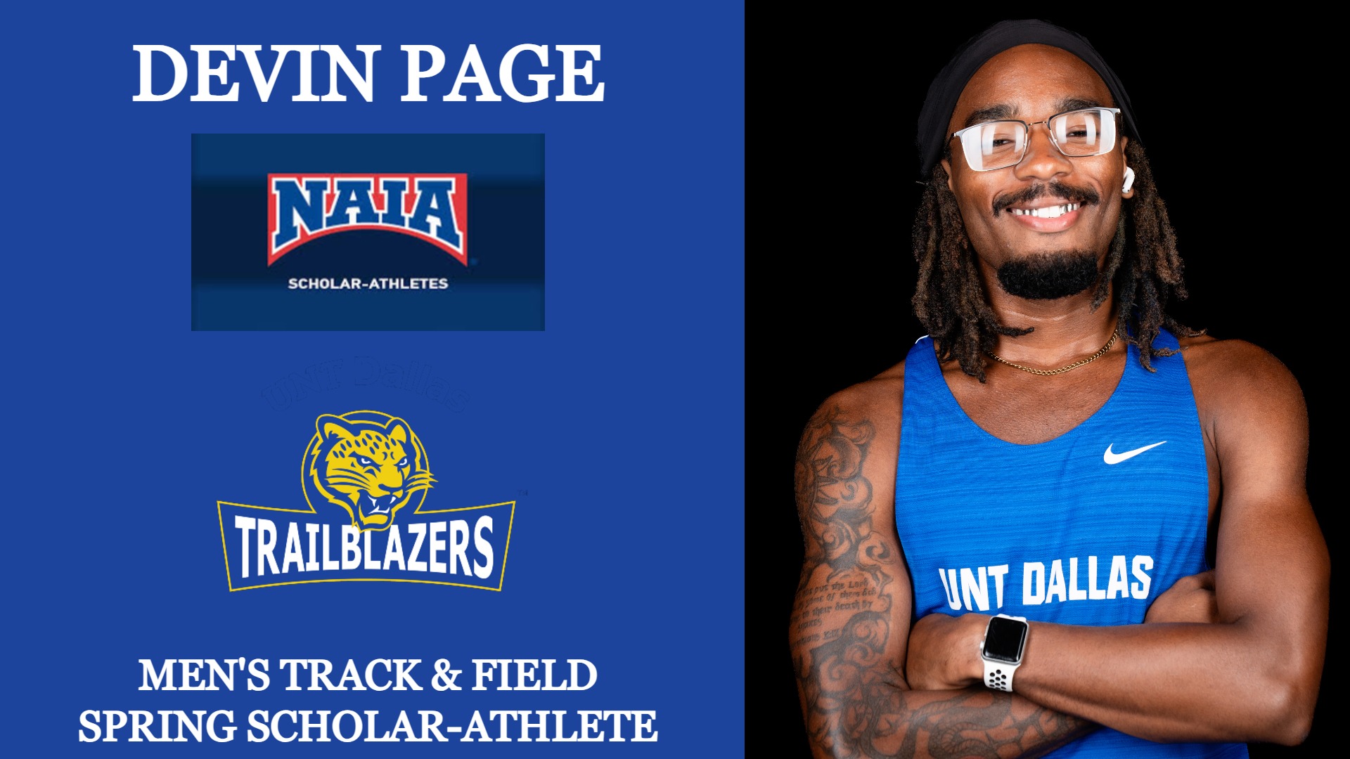 Page NAIA Spring Scholar-Athlete