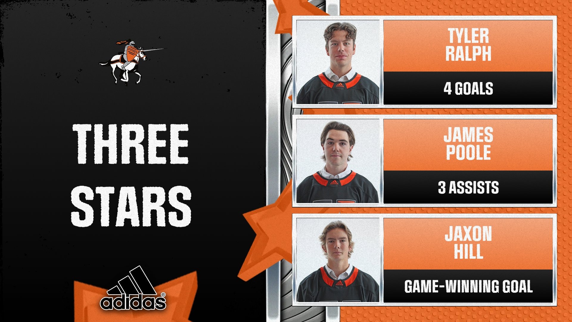 UJ D2 men's hockey defeated UND 7-4 Saturday, October 11