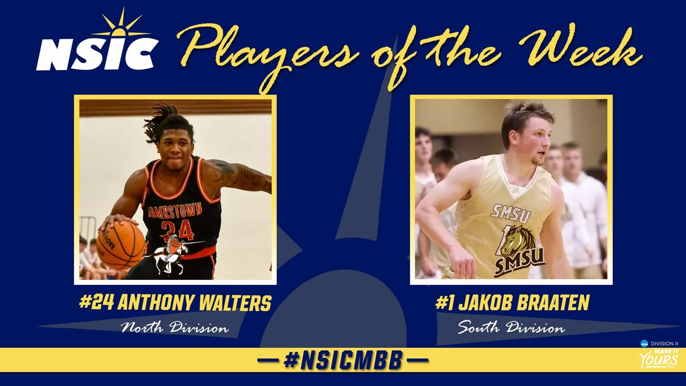 Anthony Walters was named NSIC North Division Player of the Week